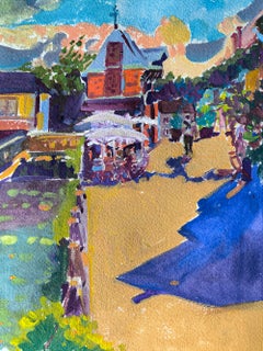 In the streets of Chablis