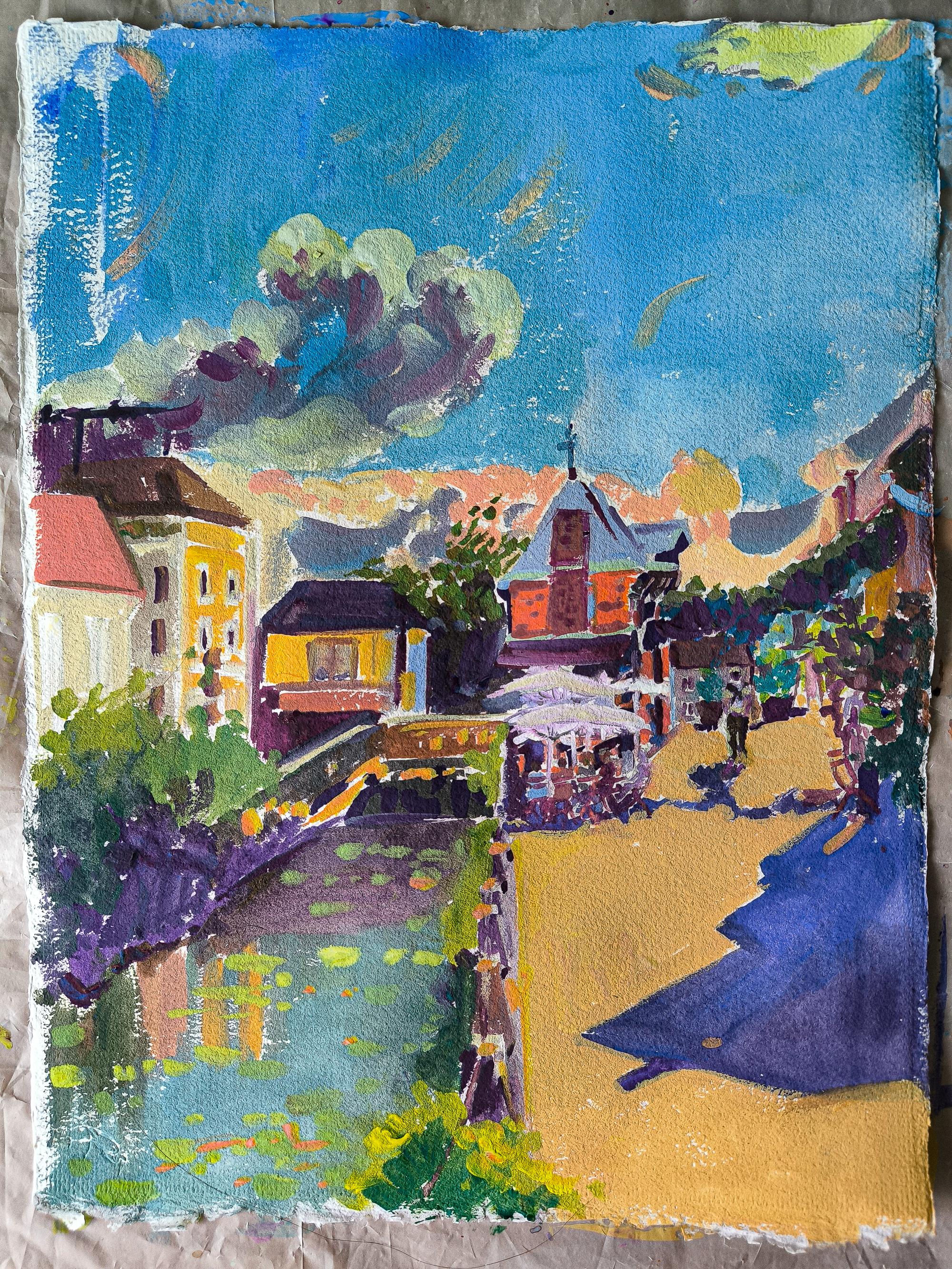 Nelle strade di Chablis in vendita 2