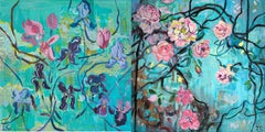 Iris y Rosas