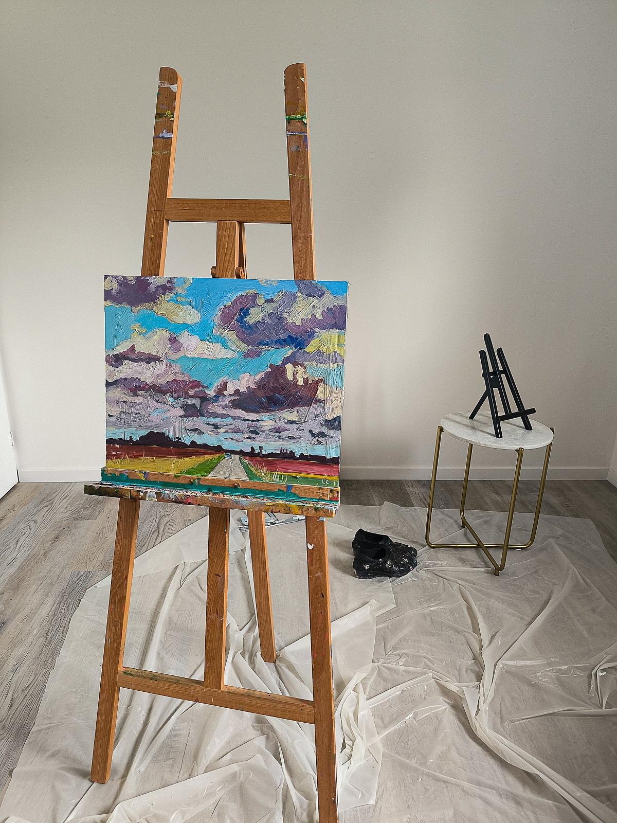 Me voy contigo - Painting Fauvista de  Linda Clerget