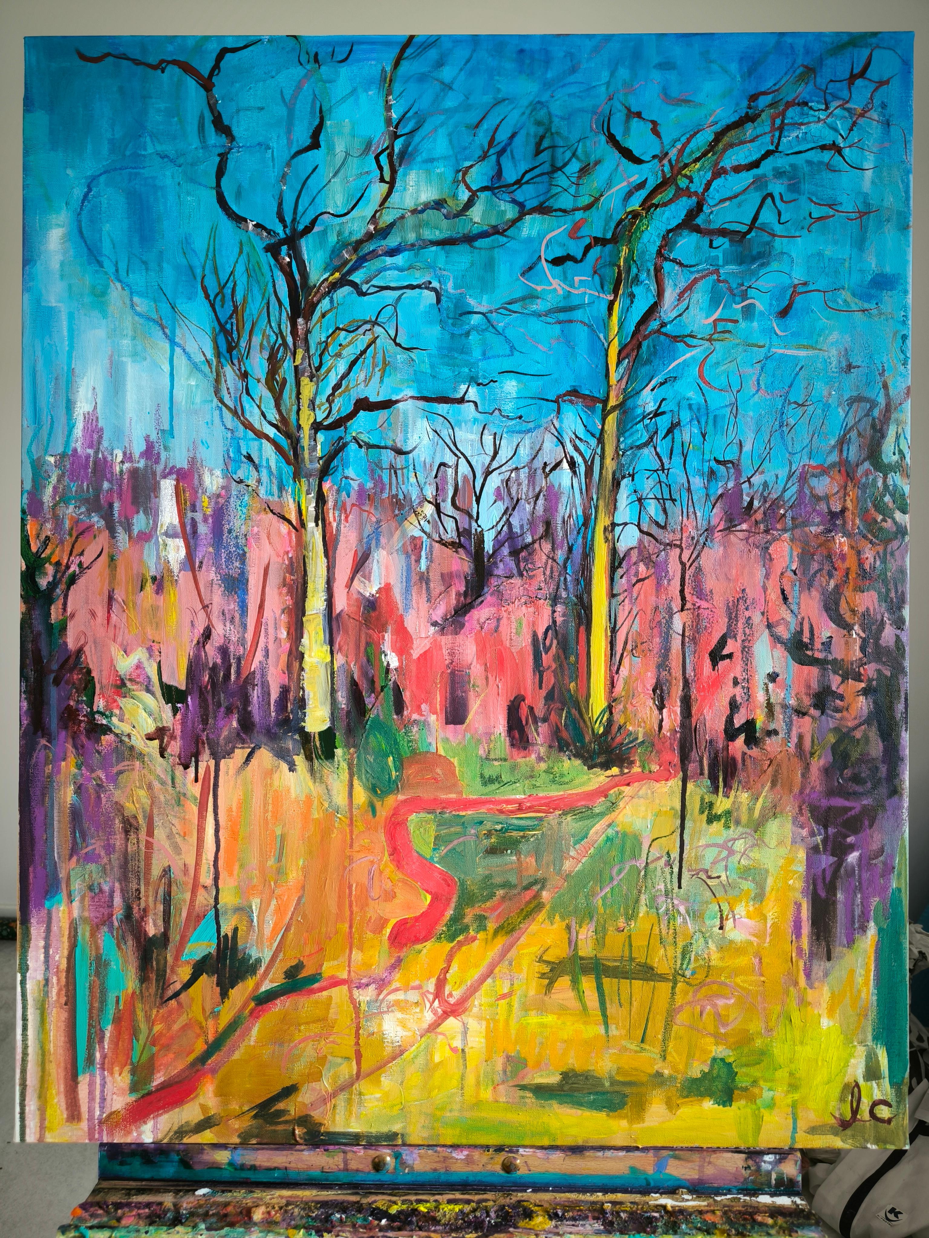 Camino de Luz - Painting de  Linda Clerget