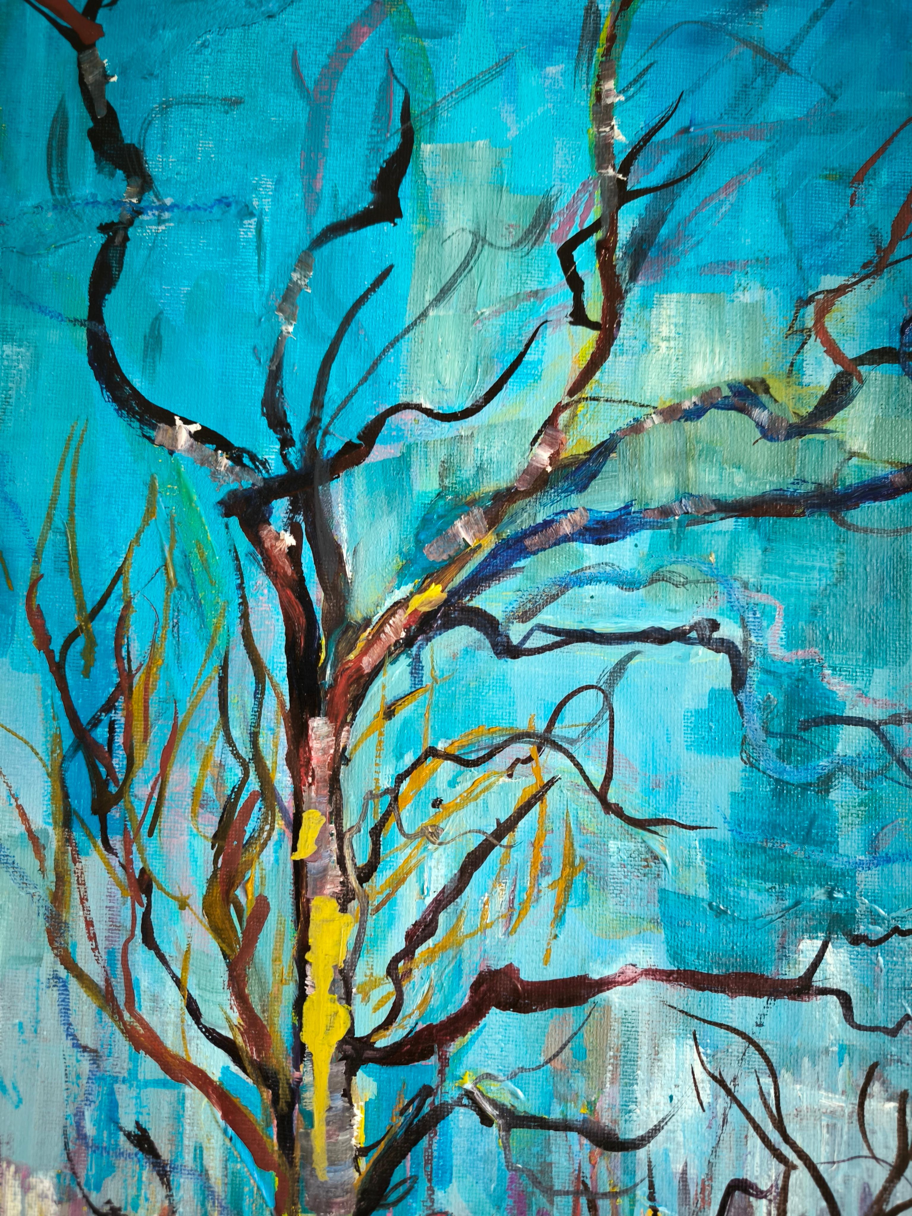 Camino de Luz - Painting Fauvista de  Linda Clerget