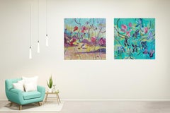 "Serenity" and "Iris Bloom Too"