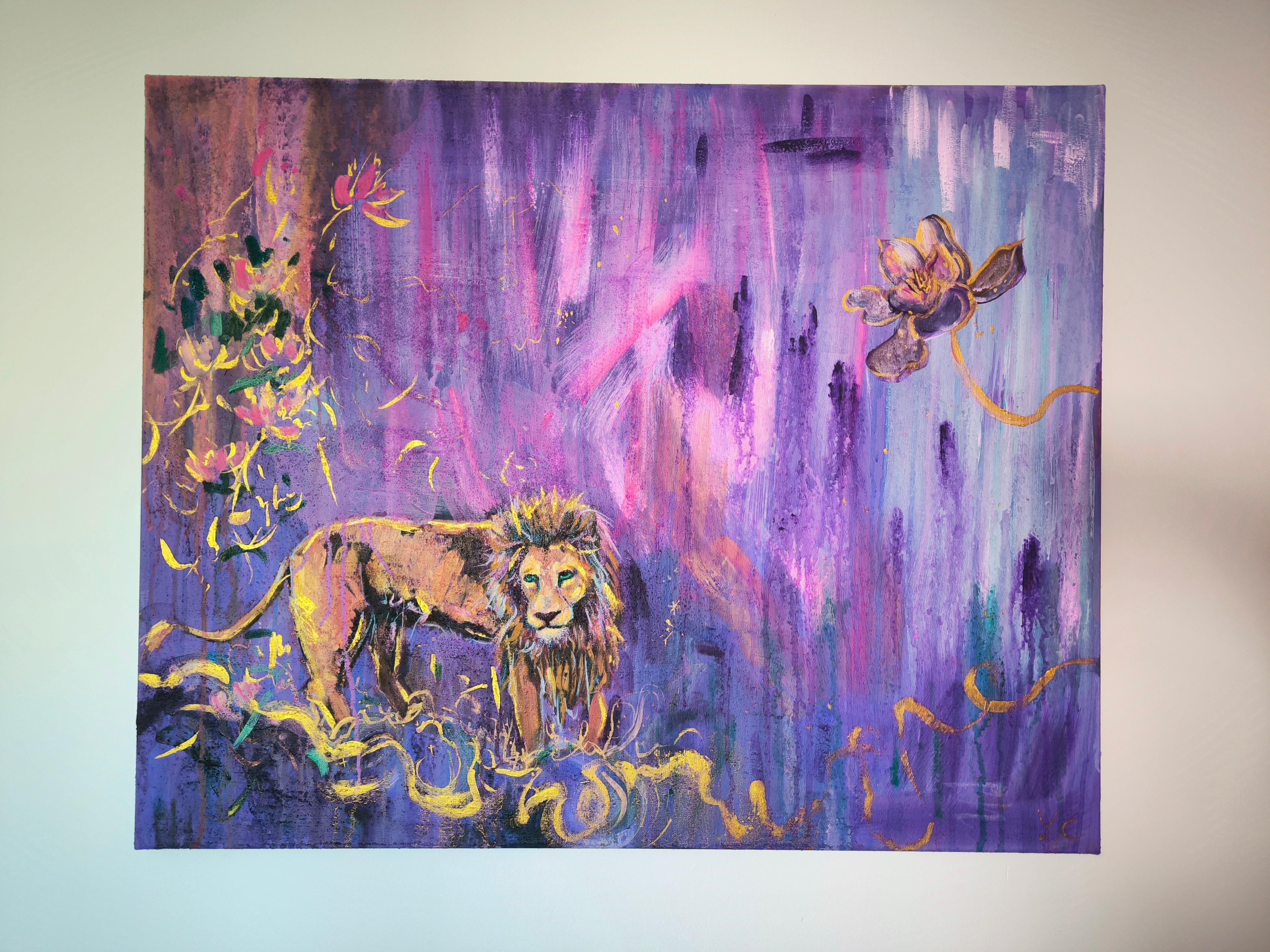 The Guardian - Painting di  Linda Clerget