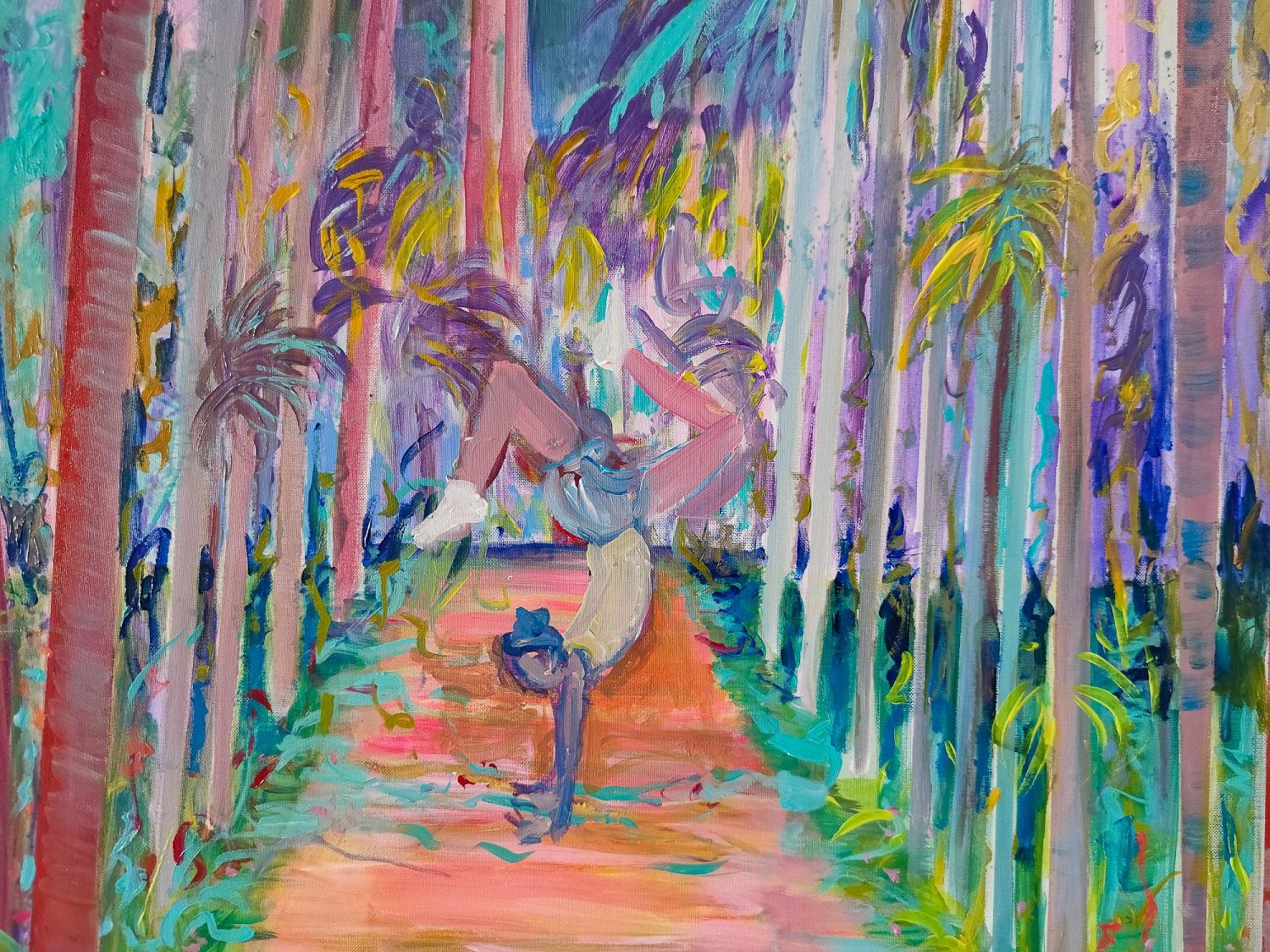 Corpo tropicale - Painting di  Linda Clerget
