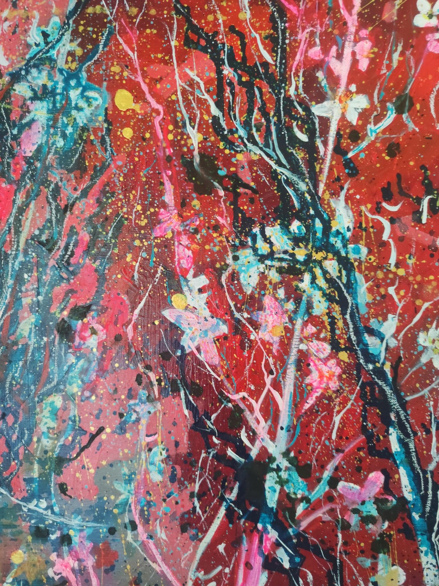 I dipinti astratti di piante cosmiche di Linda Clerget sono un viaggio nell'universo e nella natura. Con colori vibranti e forme pure, questi dipinti ti trasportano in un mondo onirico e ti invitano alla contemplazione. Ispirate da stelle, galassie
