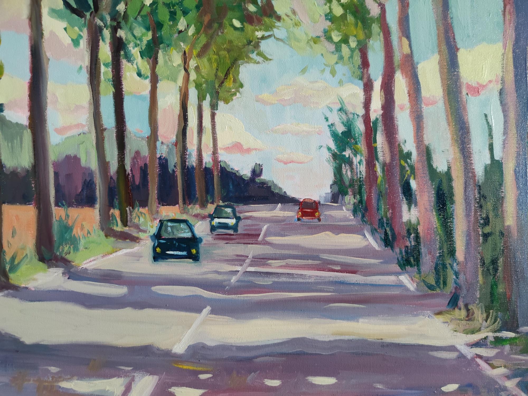 DERECHO A SALIR - Painting de Linda Clerget
