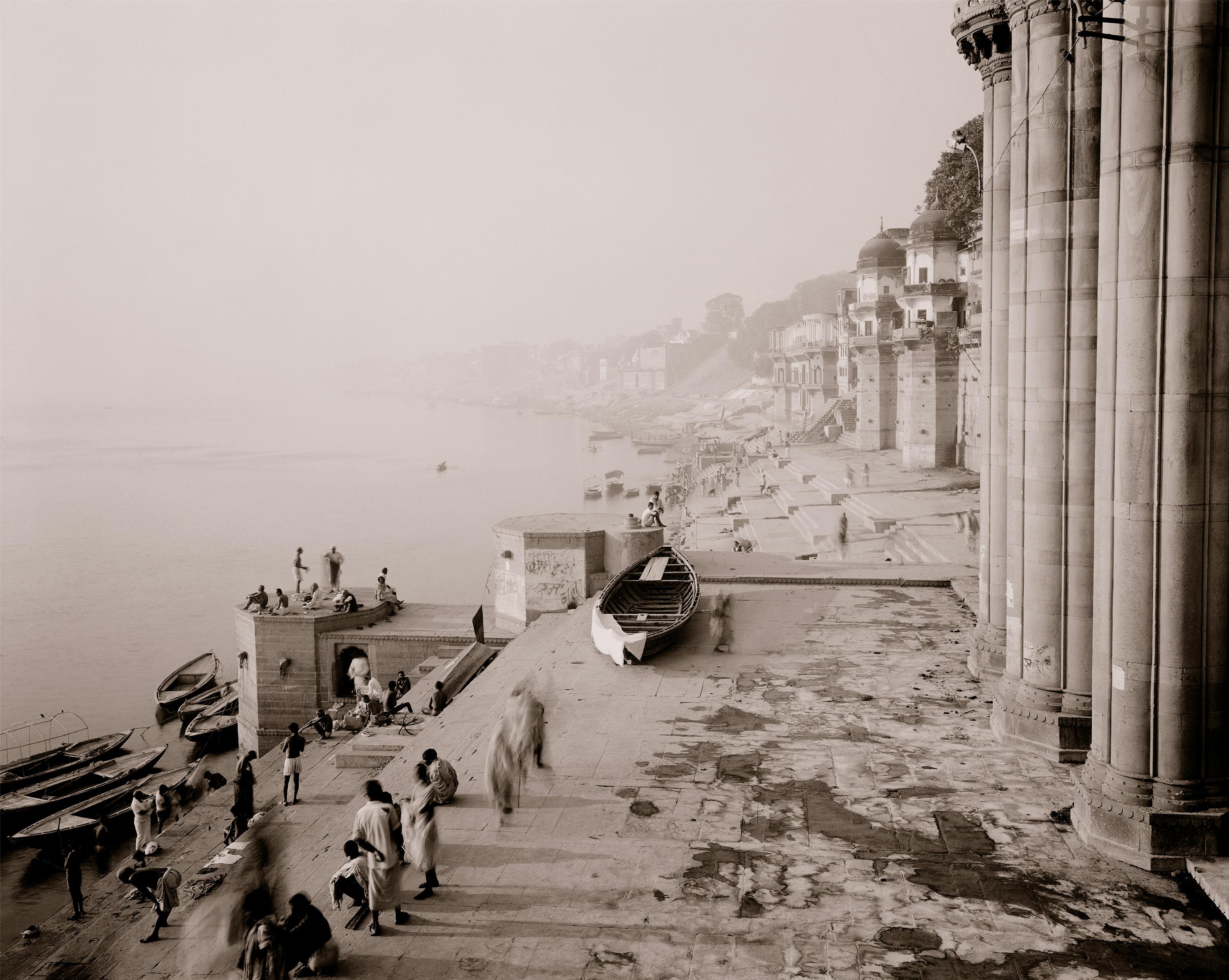 Linda Connor Black and White Photograph - Benares, India