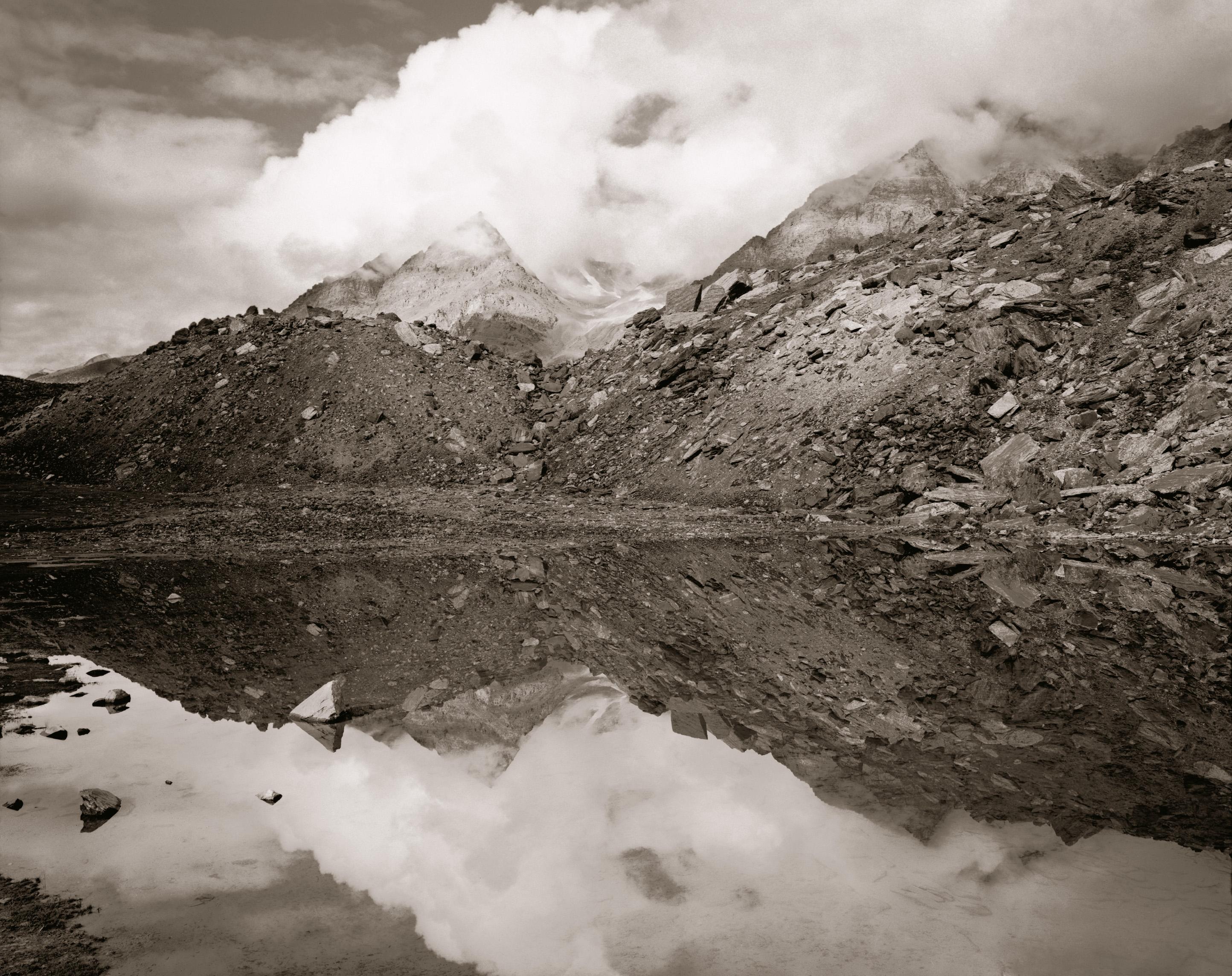 Linda Connor Black and White Photograph - Reflections, Spiti, India