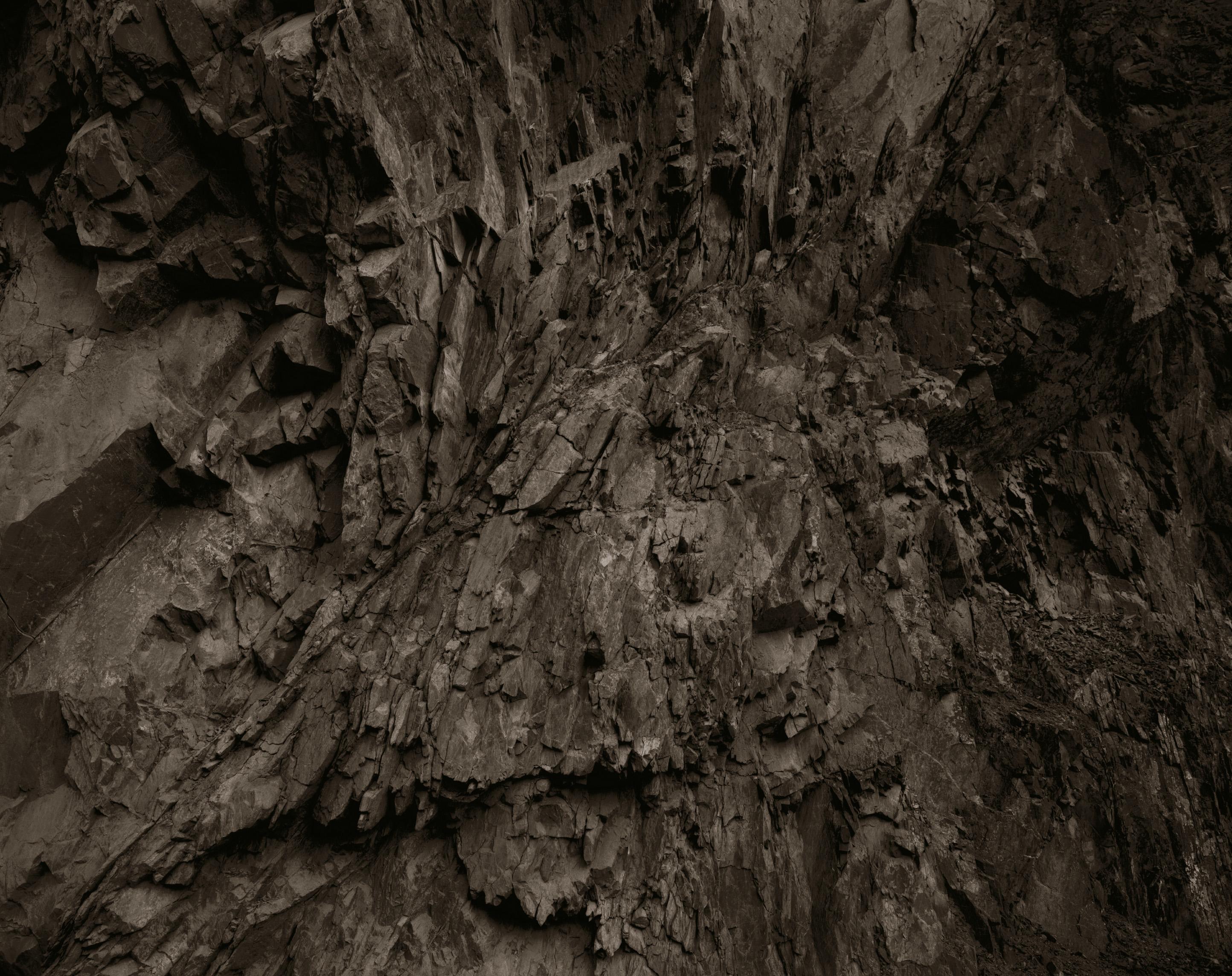 Linda Connor Black and White Photograph - Wall, Ladakh, India