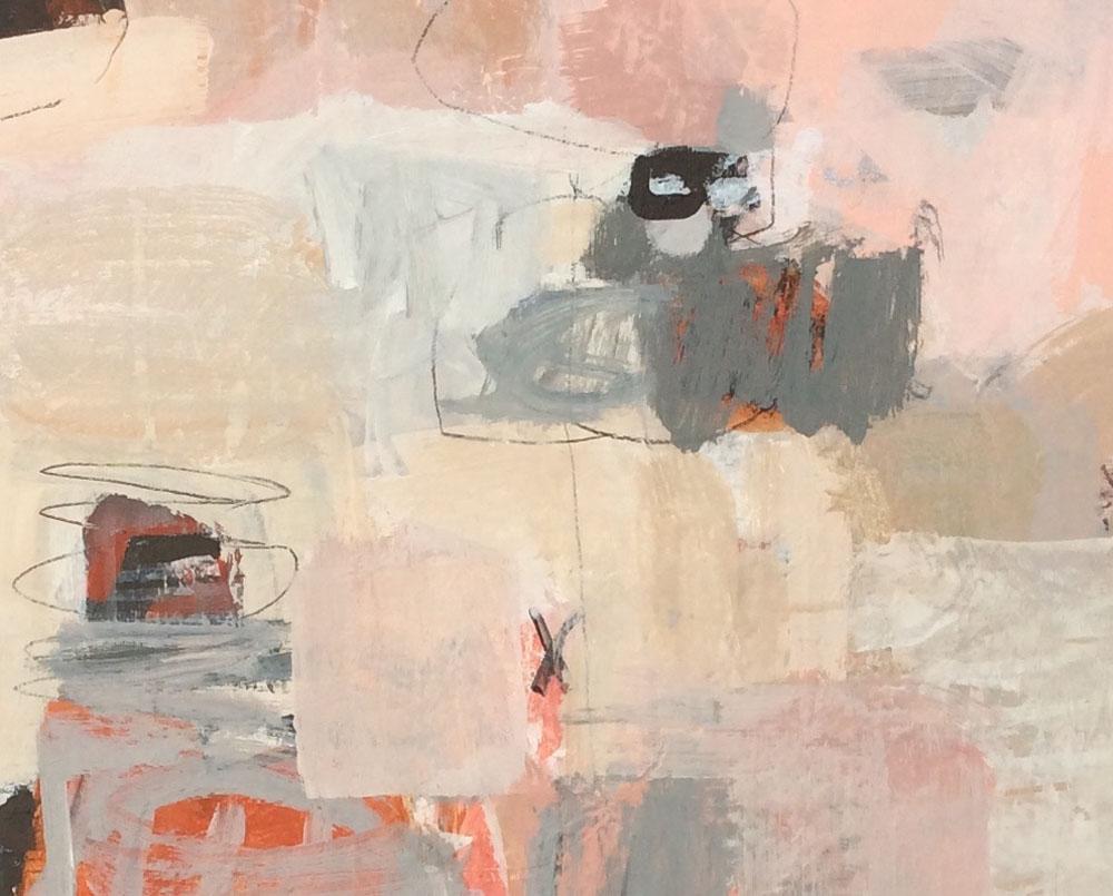 Poesia della vita 12  (Pittura astratta)

Acrilico su tela, grafite, pastello pierre noir, pastelli a cera - Senza cornice.

Questa opera d'arte è un'esclusiva di IdeelArt.

La pittrice di origine belga Linda Coppens mobilita il colore, la texture e