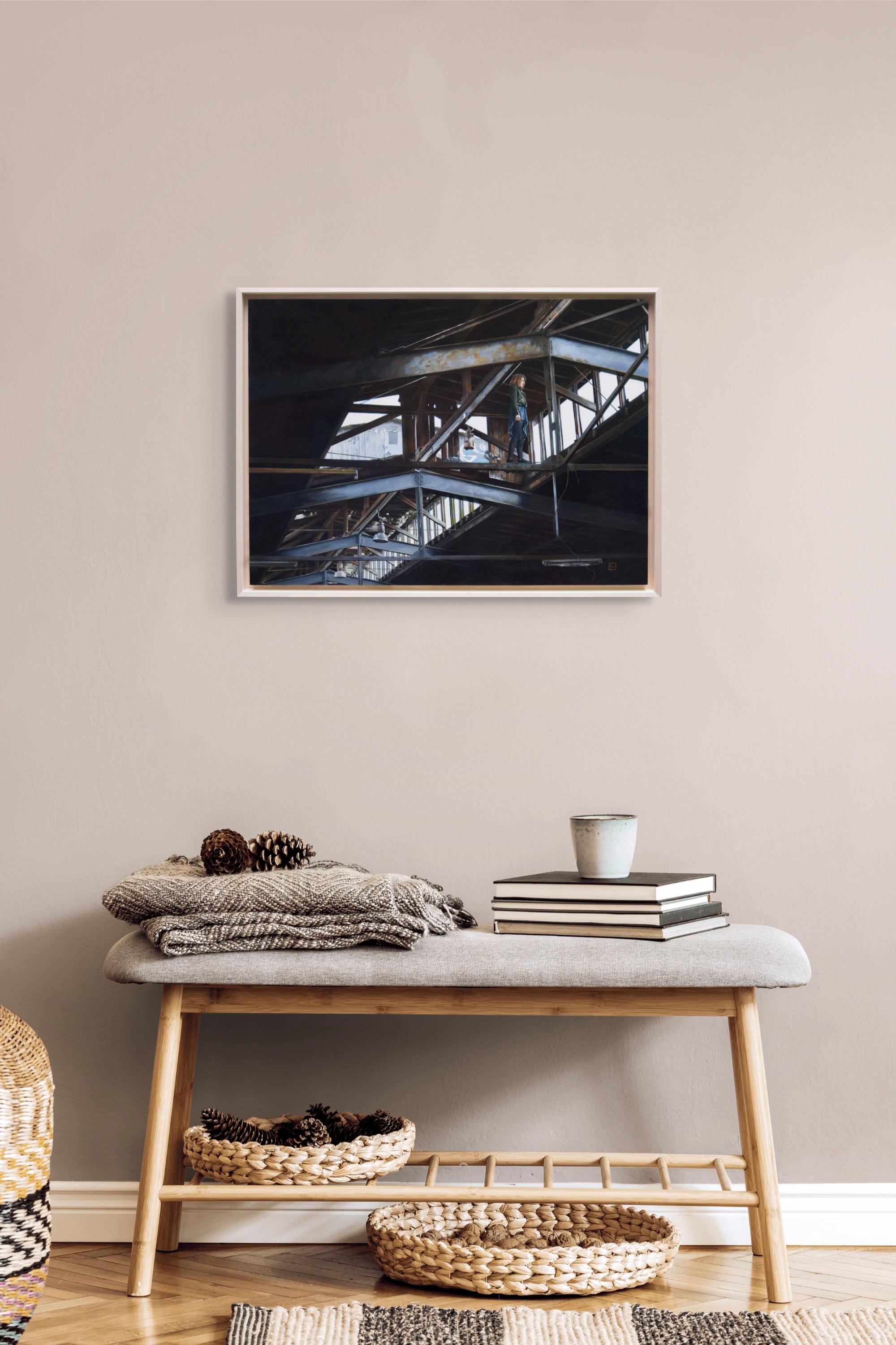 „Seeking Solace“, Ölgemälde im Angebot 1