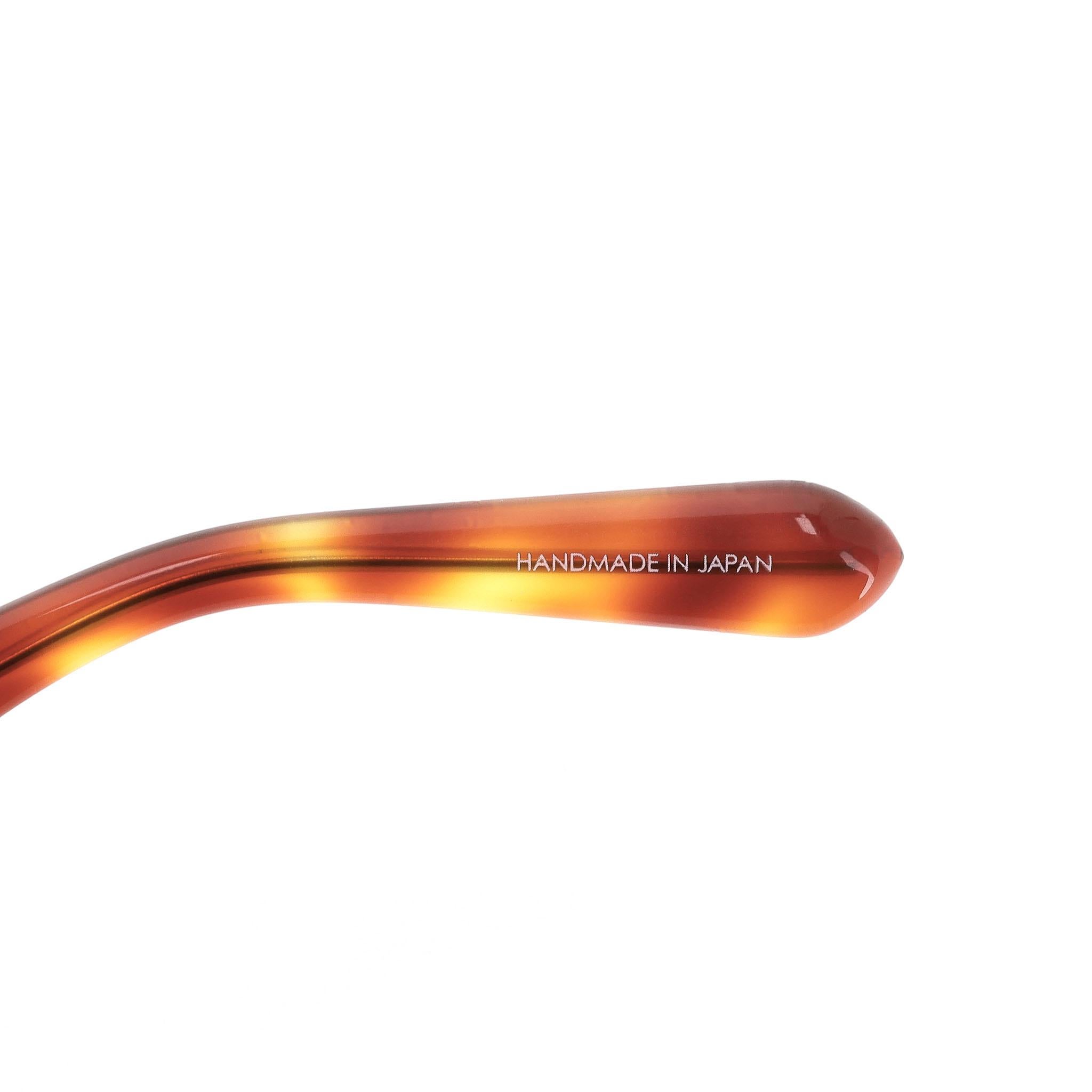 Linda Farrow 22k vergoldete Shelby-Sonnenbrille mit Schildpatt-Armen und Schildpatt-Armen 5