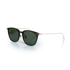 Linda Farrow, 5712 black and gold sunglasses