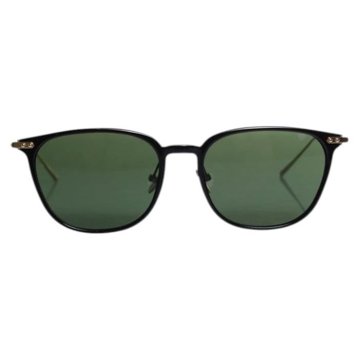 Linda Farrow, 5712 schwarz-goldene Sonnenbrille im Angebot