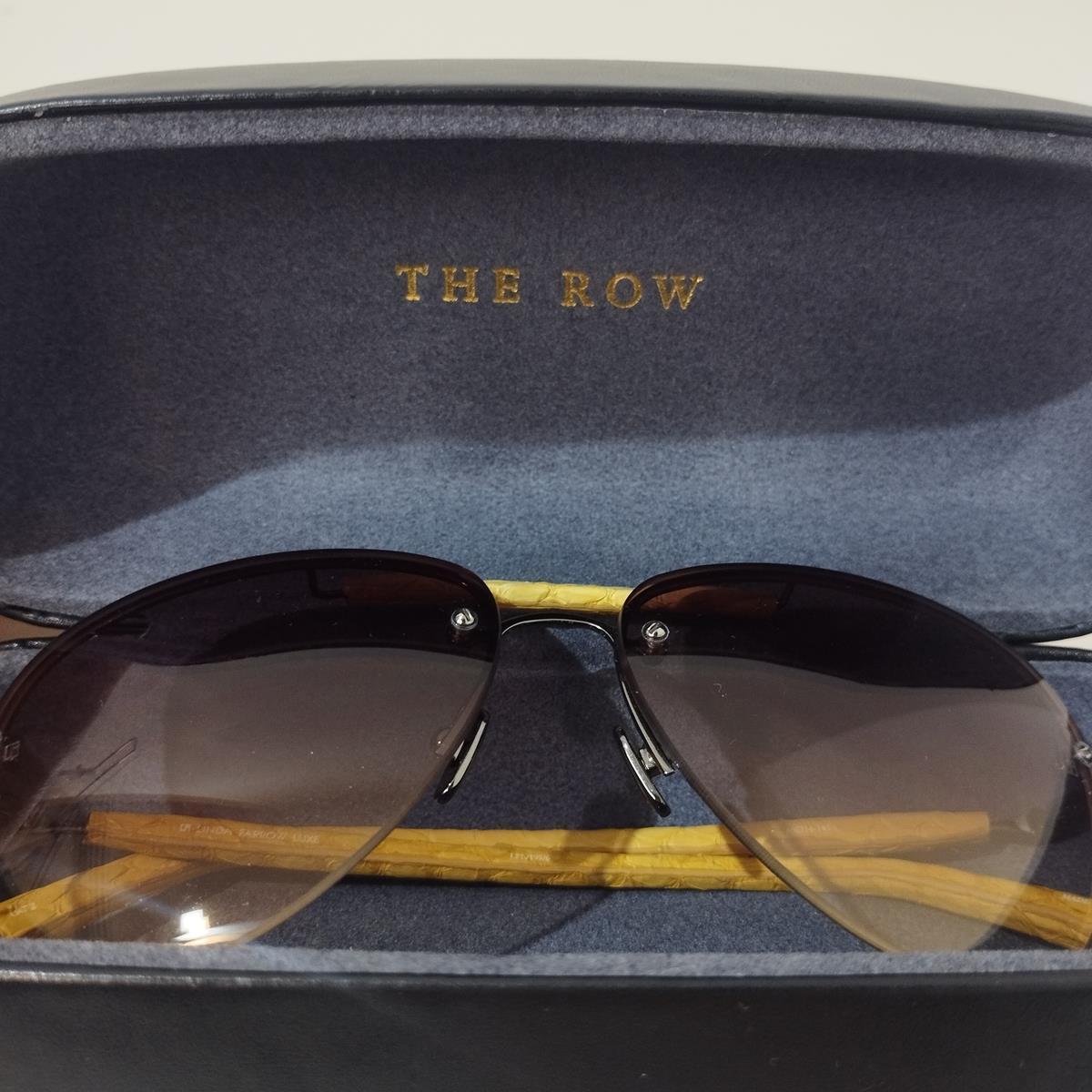 Linda Farrow LFL Luxe x The Row Sunglasses For Sale 1