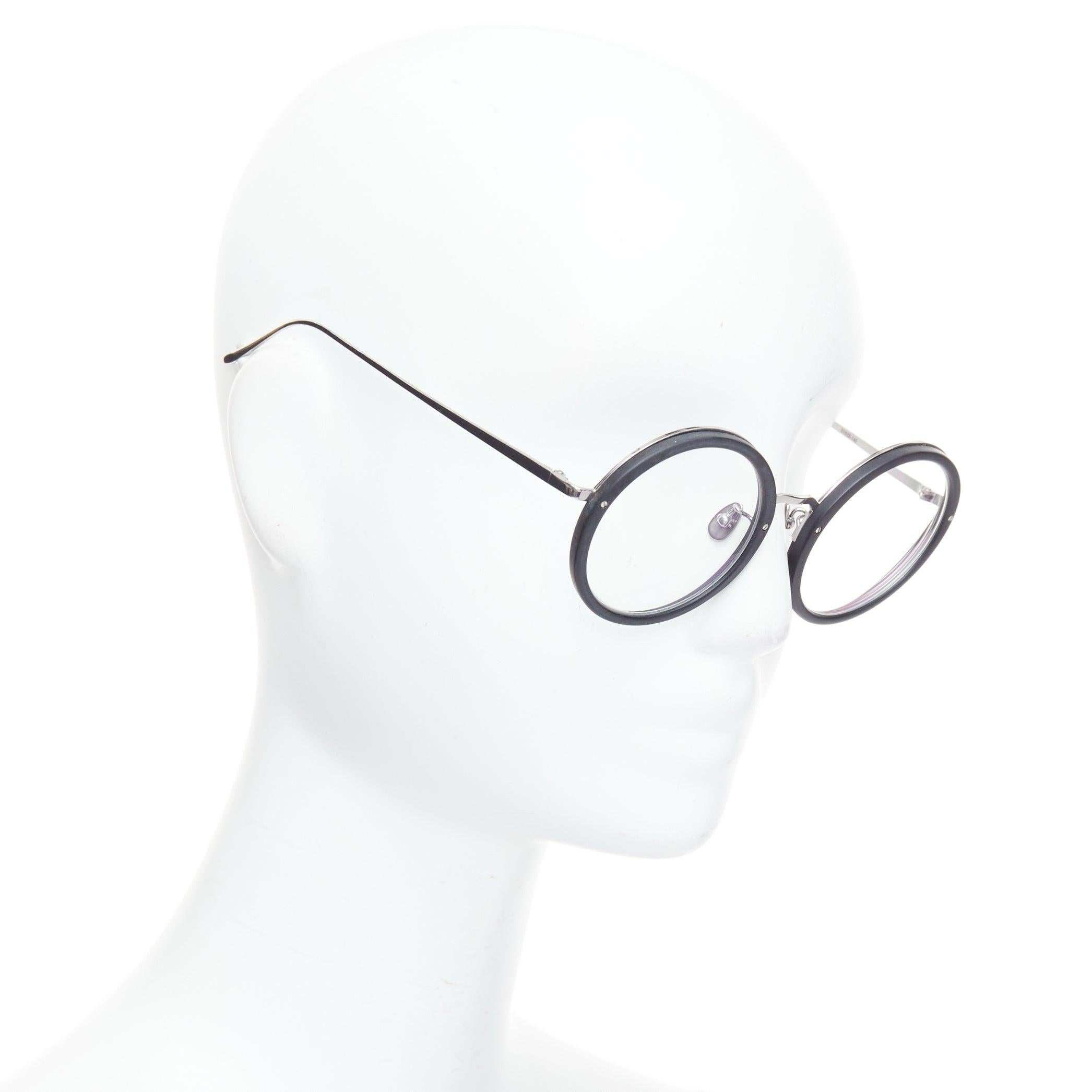 LINDA FARROW LFL239/21 black matte acetate round optical glasses
Reference: YIKK/A00193
Brand: Linda Farrow
Model: LFL239/21
Material: Acetate
Color: Black
Pattern: Solid
Closure: Slip On
Extra Details: Silver trims.
Made in: