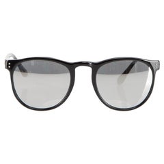 Linda Farrow Women's Black Frame Aviator Sunglasses