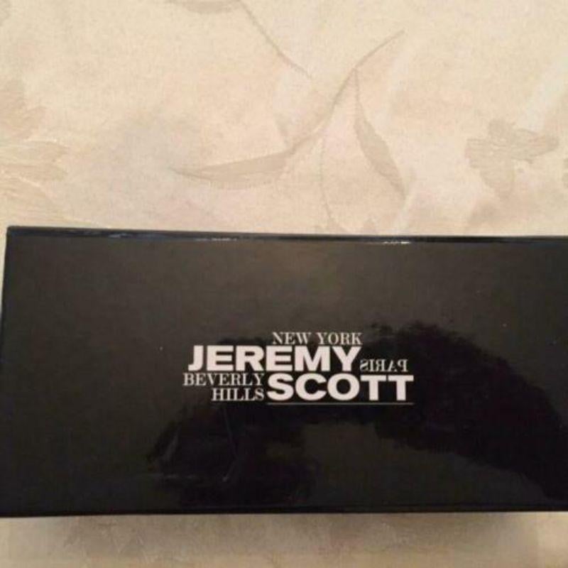 Linda Farrow x Jeremy Scott Signaure Logo Gold Metal Sunglasses Rare 4