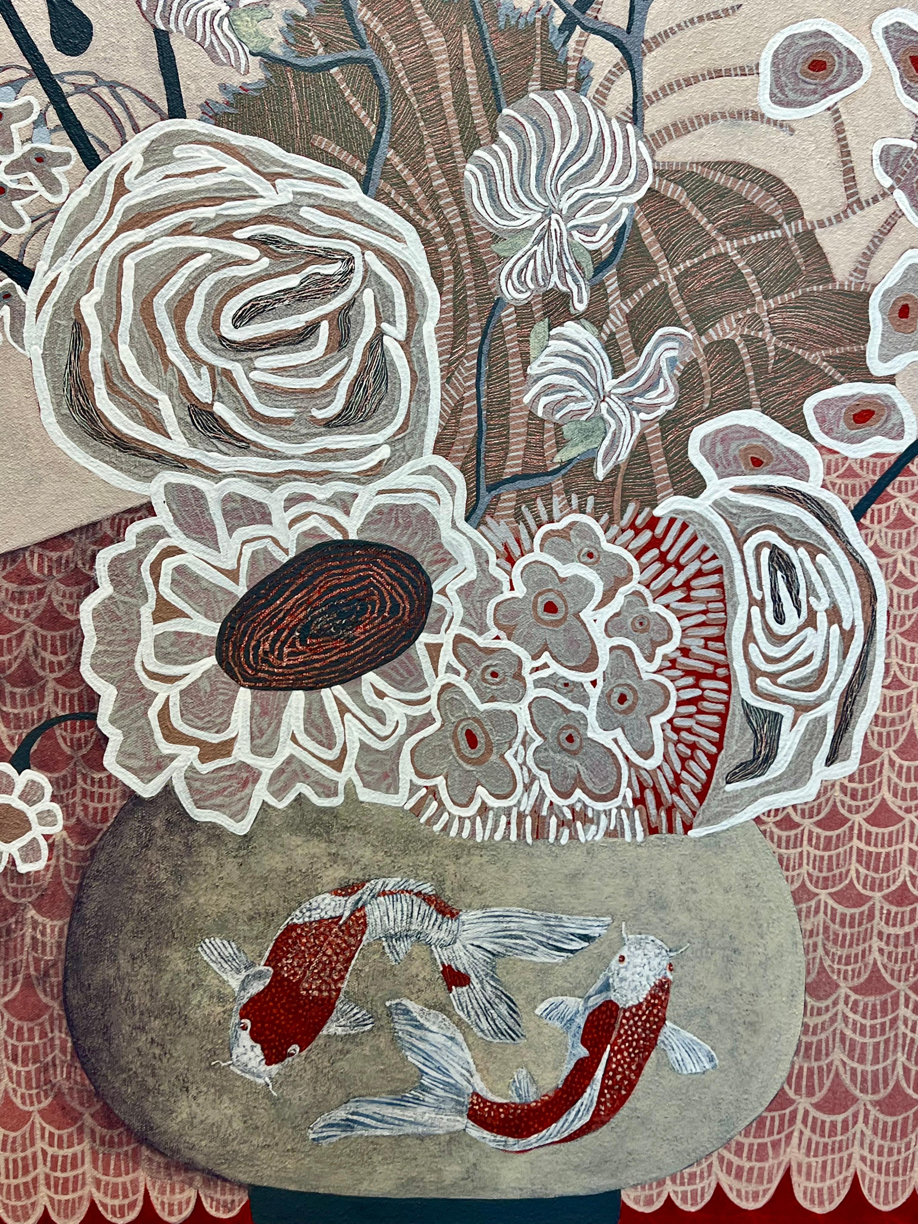 Luna de miel - Painting de Linda Henningson