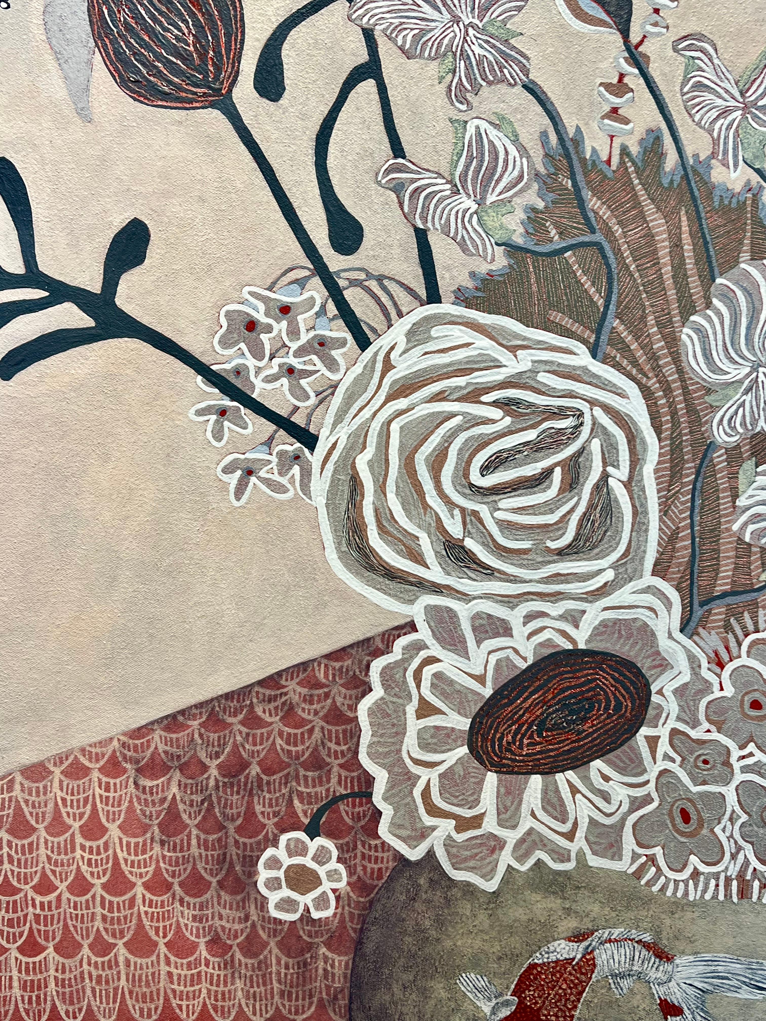 Luna de miel - Interior Painting Gris de Linda Henningson