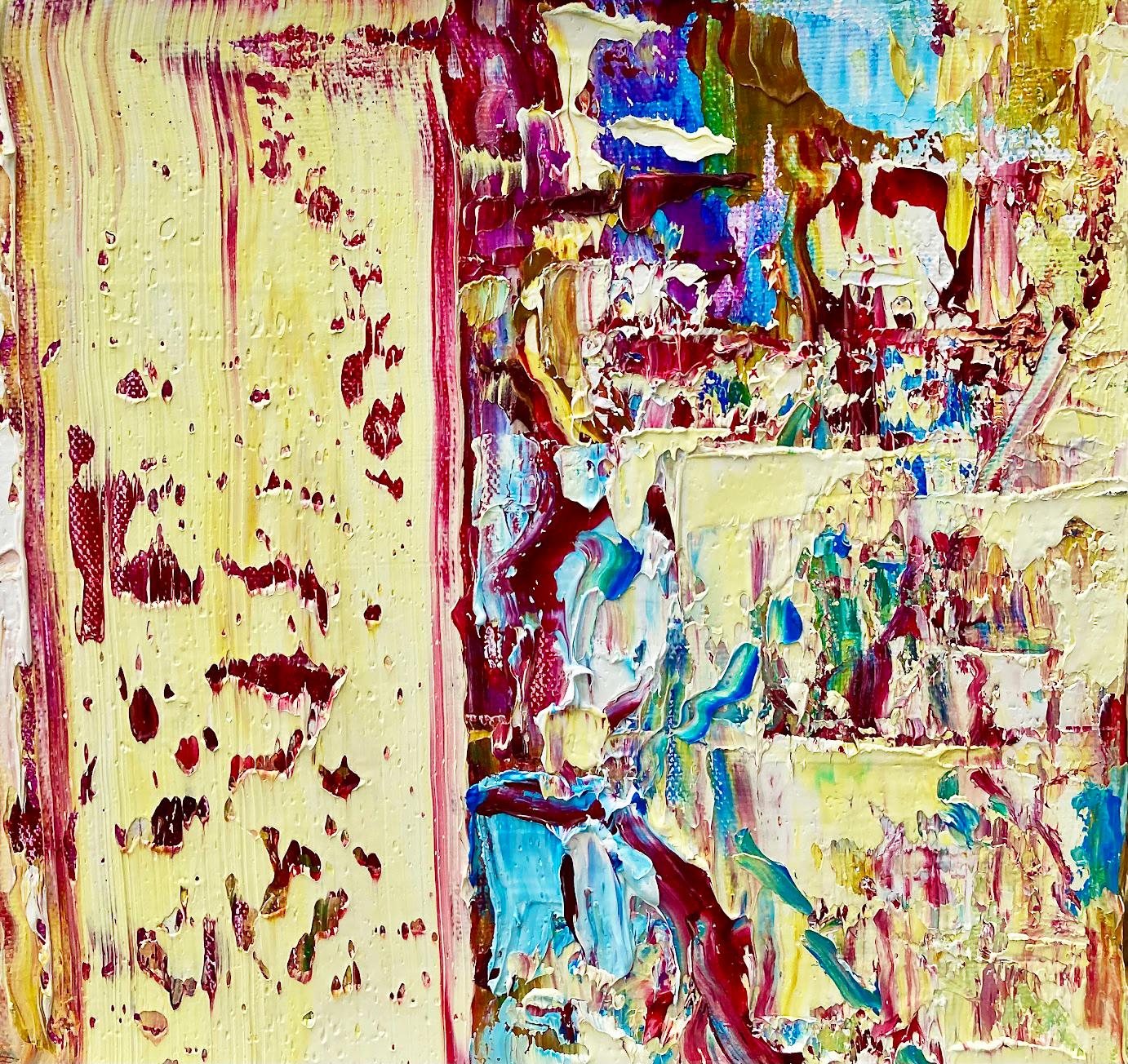 « Petit n° 175 »  Brilliante Abstr Exp Ptg    8