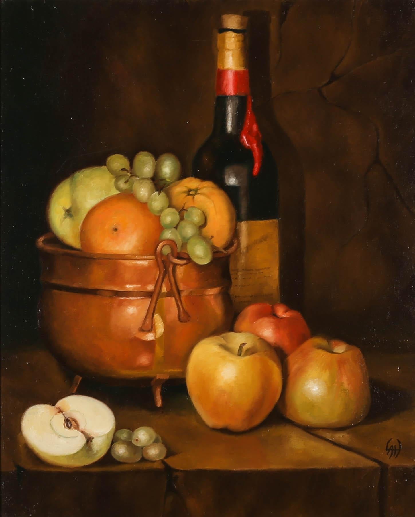 Linda Hughes - 2000 Oil, Fruit and Wine 1