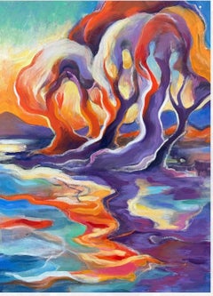 Reflections, Violet/Red