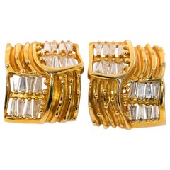 Linda Joslin 3::20 Karat Diamanten Ohrringe 18 Karat Gold