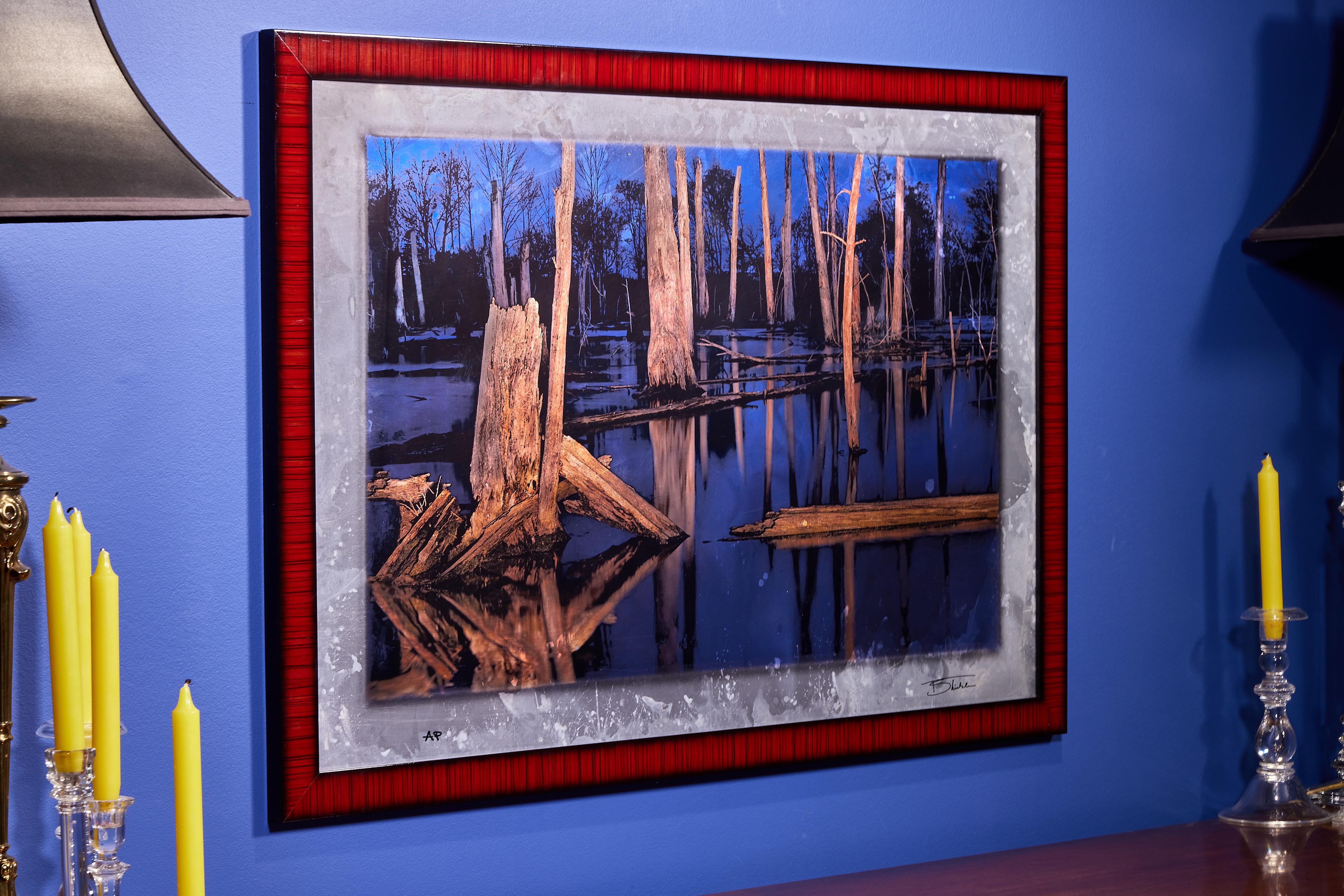 Dead Trees Living - Contemporary Mixed Media Art by Linda K Schinkel and Theodore M Schinkel