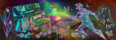 Paseo espacial por el jardín