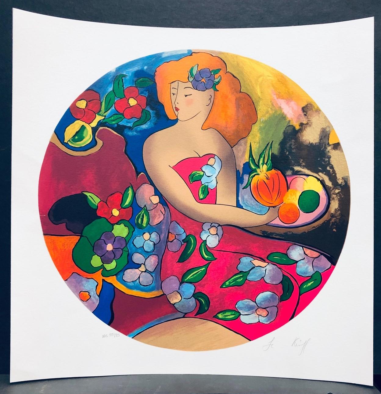 linda le kinff lithograph