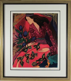 Untitled, Woman with Tulips