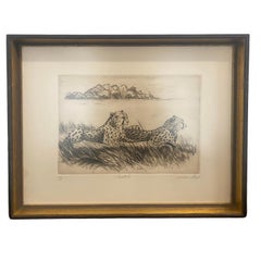 Gepard Lithographie