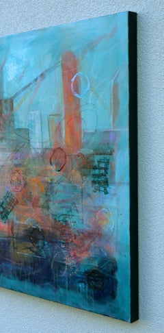 Marks Without Permission, Abstract Painting