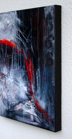 Rojo Naciente, Pintura Abstracta