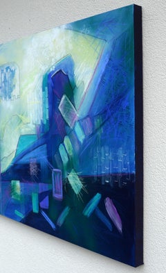 Tierra movediza, pintura abstracta