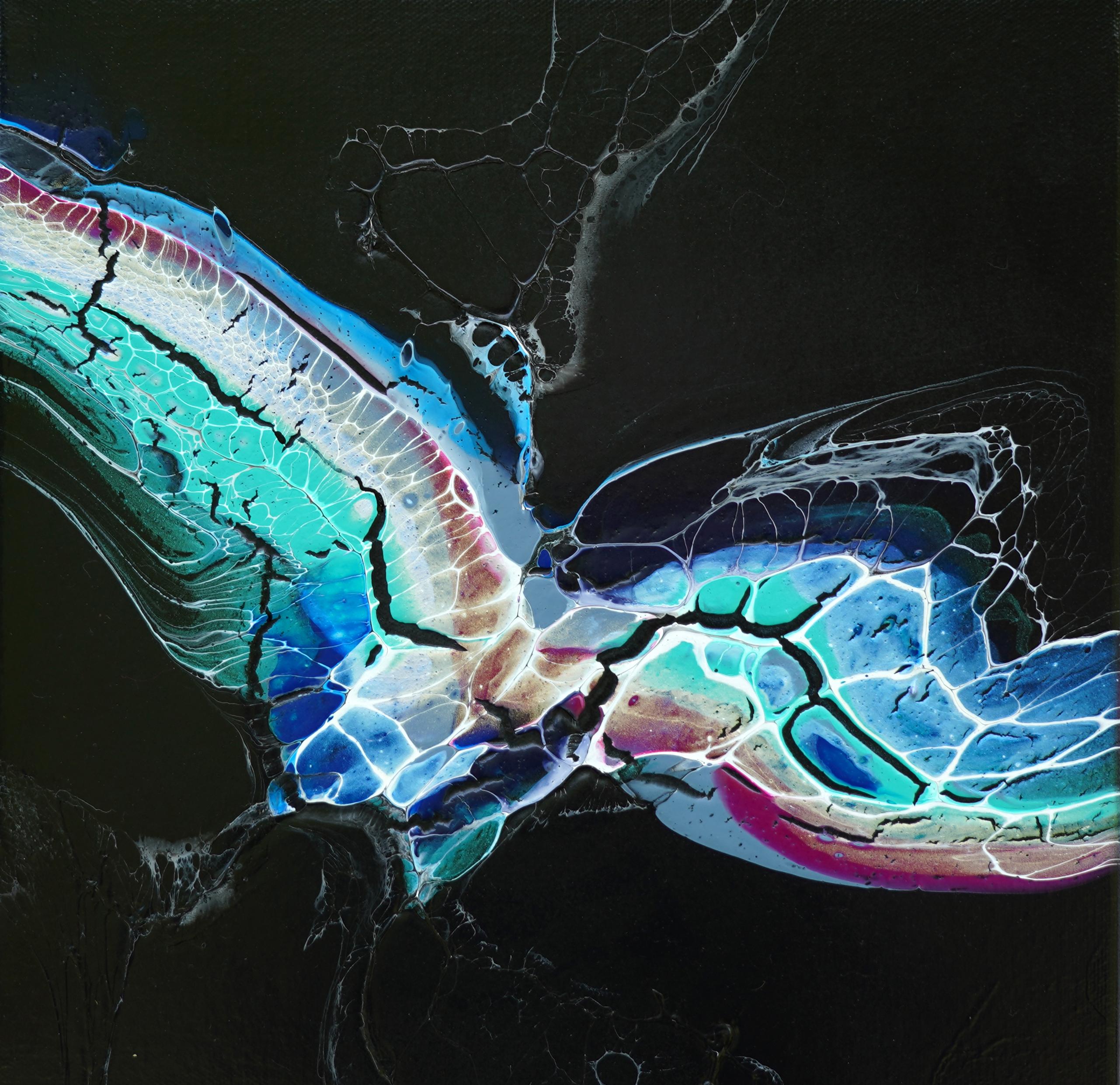 Abstract Painting di Linda McCord - In volo, Pittura astratta