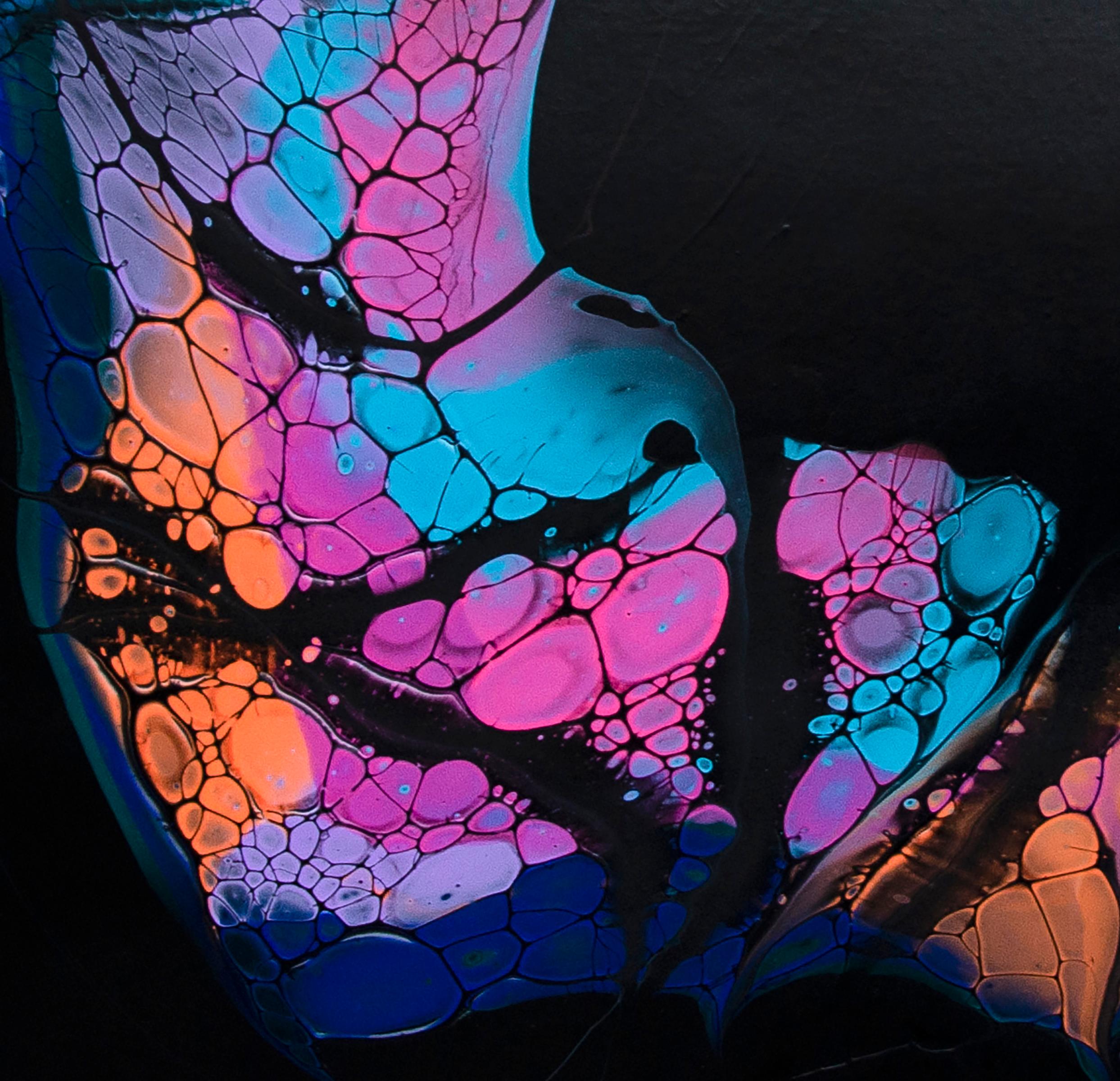 Coral Reef, Abstract Painting 2