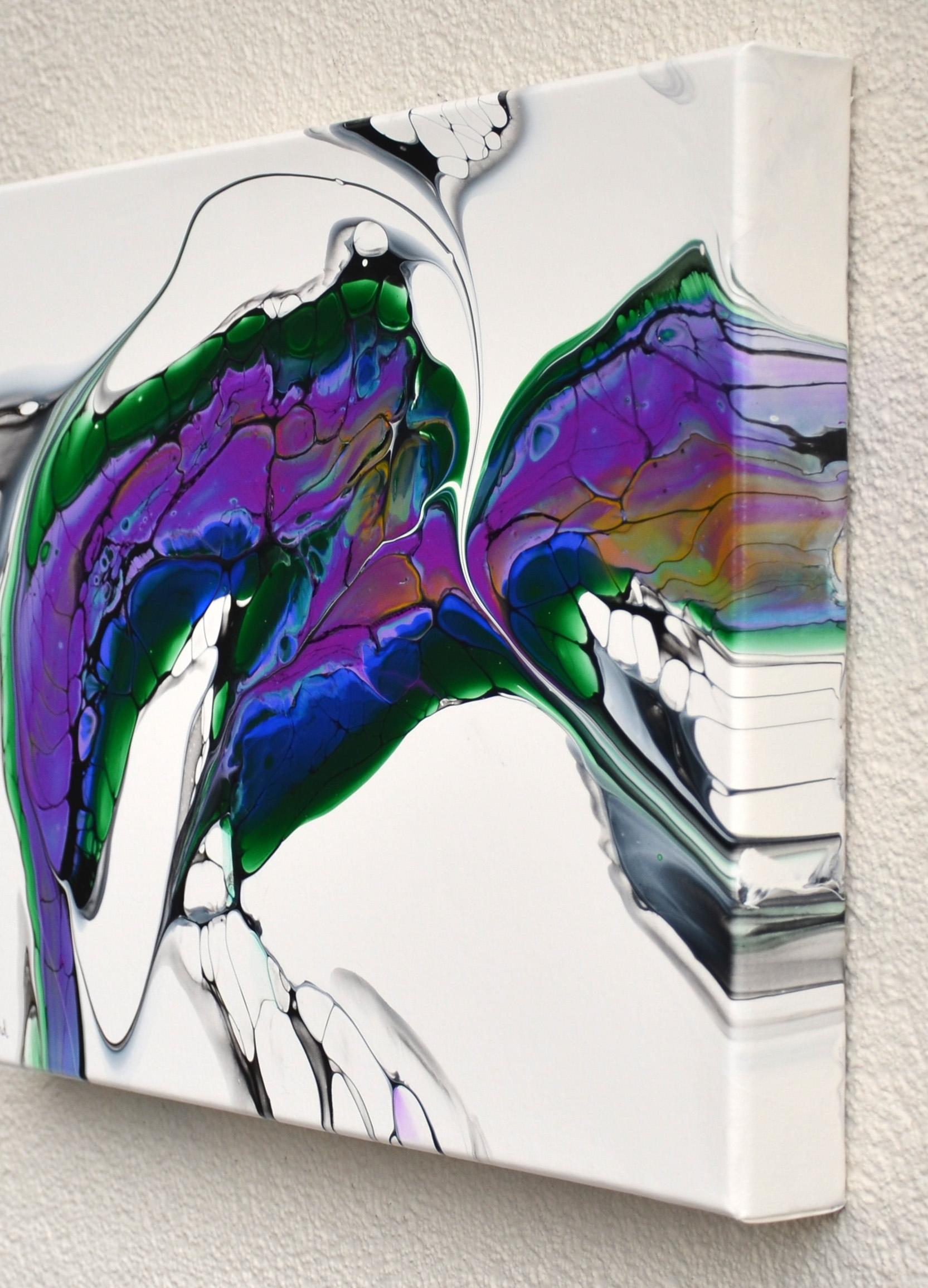 Danza nel vento, Pittura astratta - Painting di Linda McCord