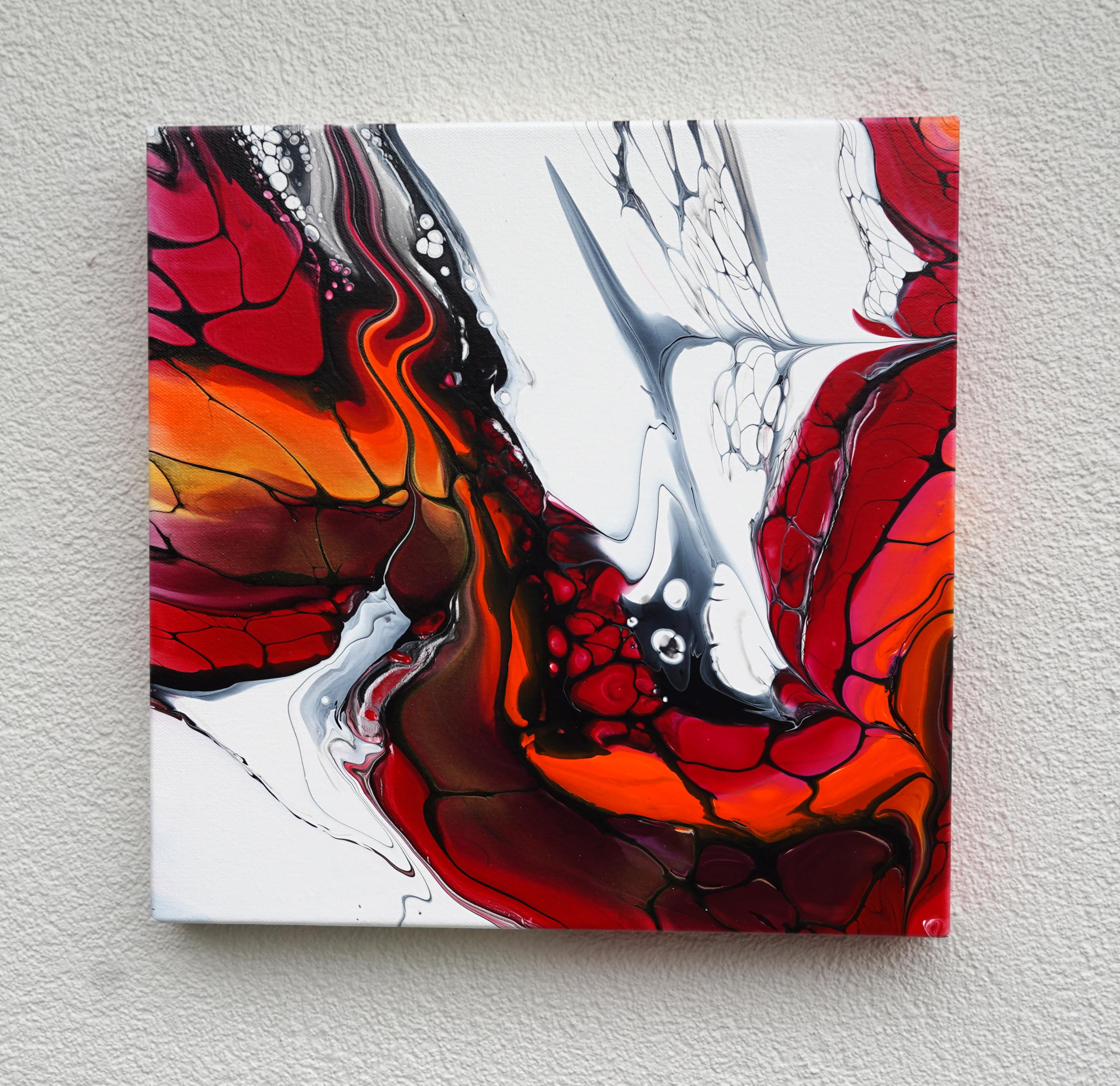 Verso est, Pittura astratta - Painting Astratto di Linda McCord