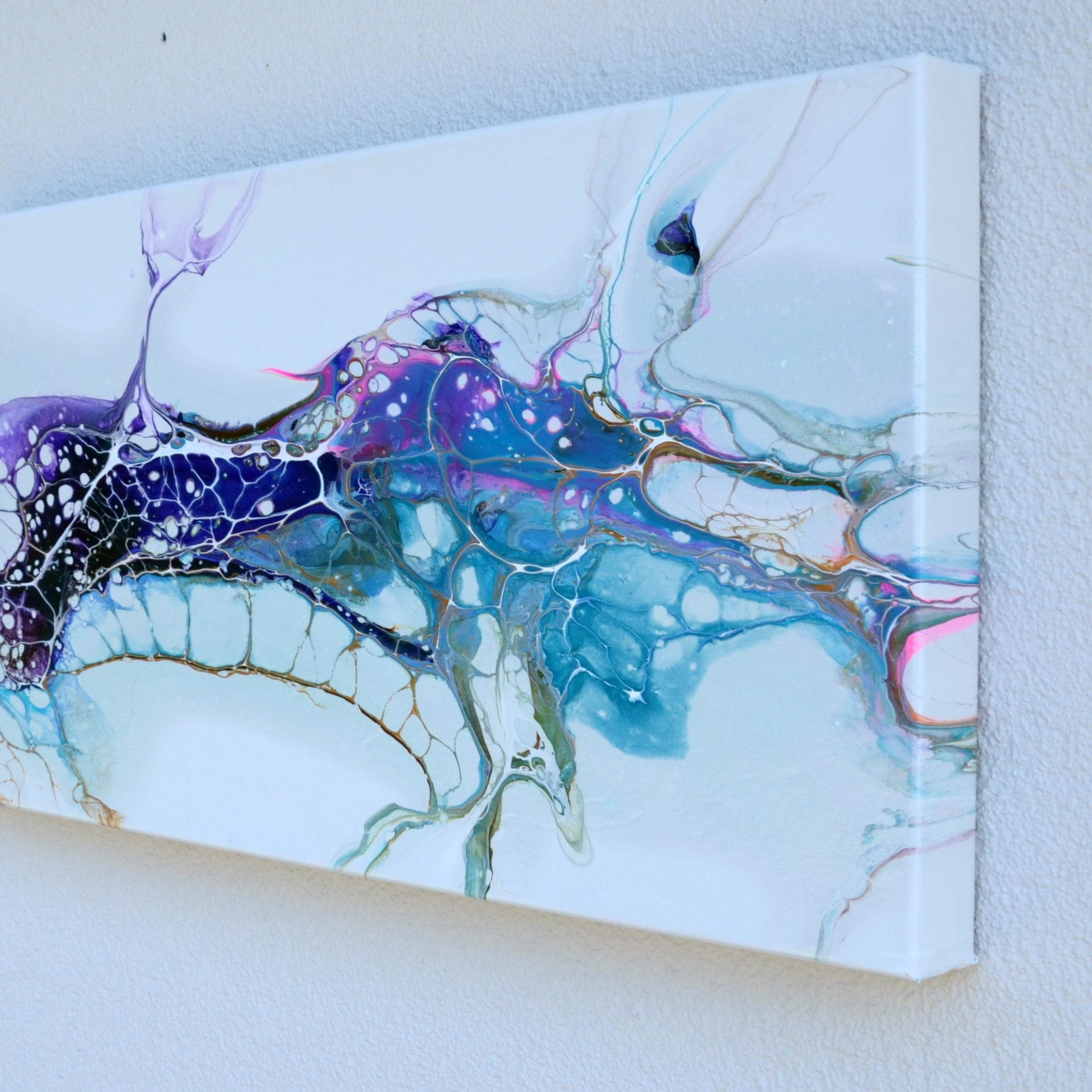 Force of Nature, Abstrakte Malerei – Painting von Linda McCord