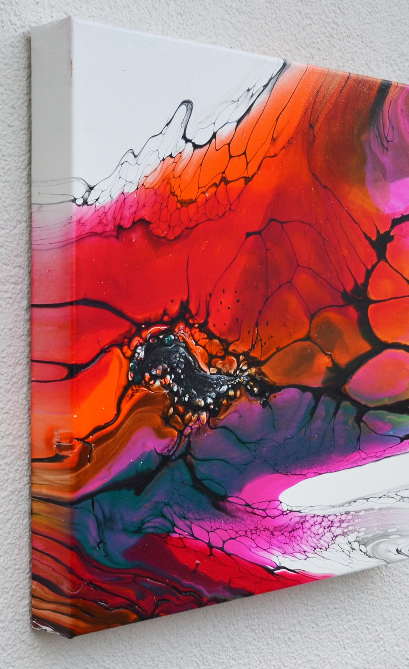 Reaching for the Sun, Abstract Painting For Sale 1