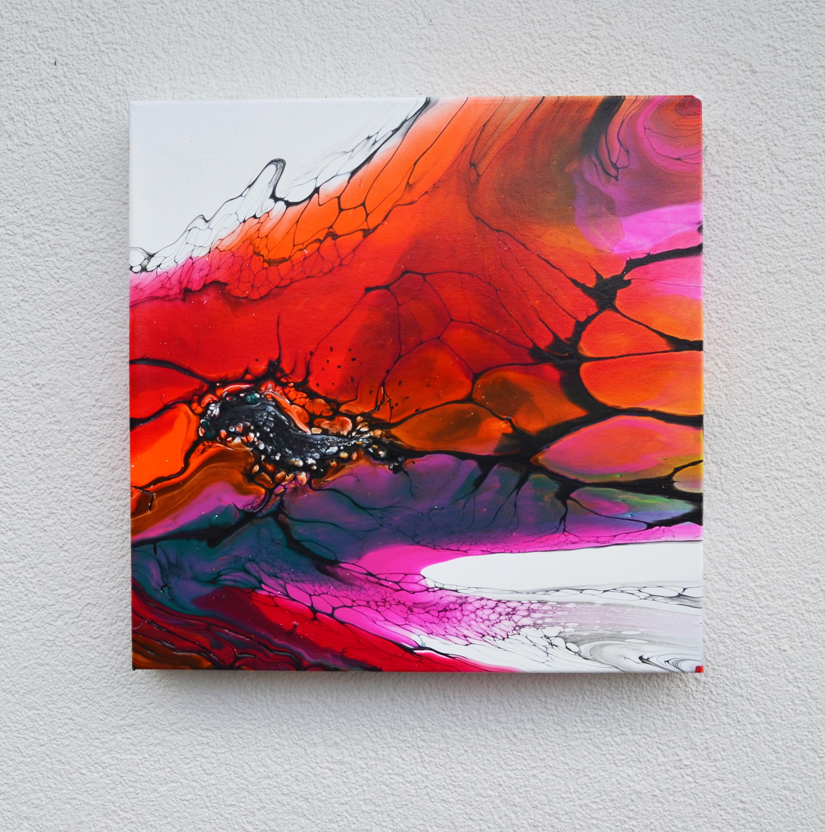 Reaching for the Sun, Abstract Painting For Sale 2
