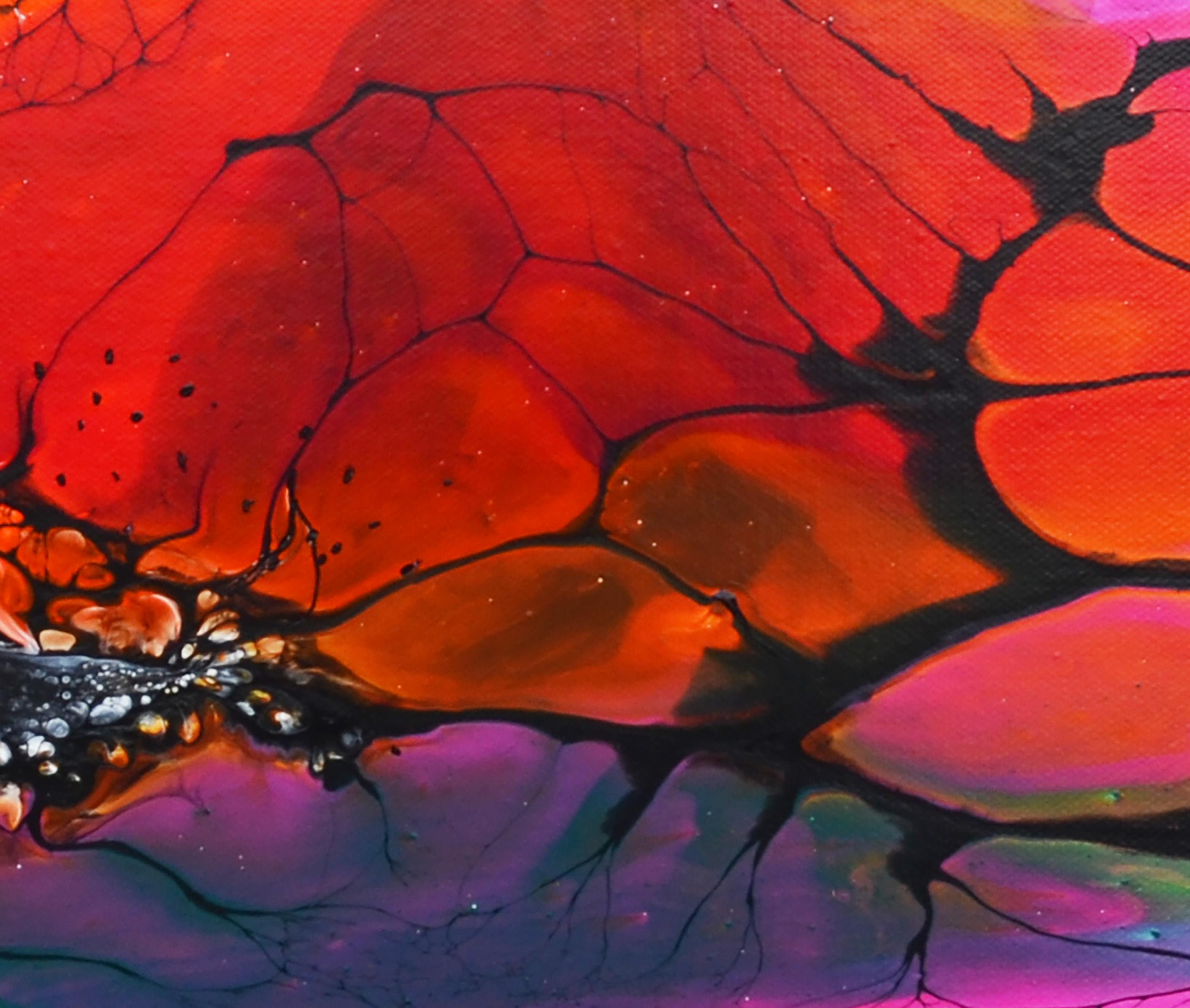 Reaching for the Sun, Abstract Painting For Sale 3