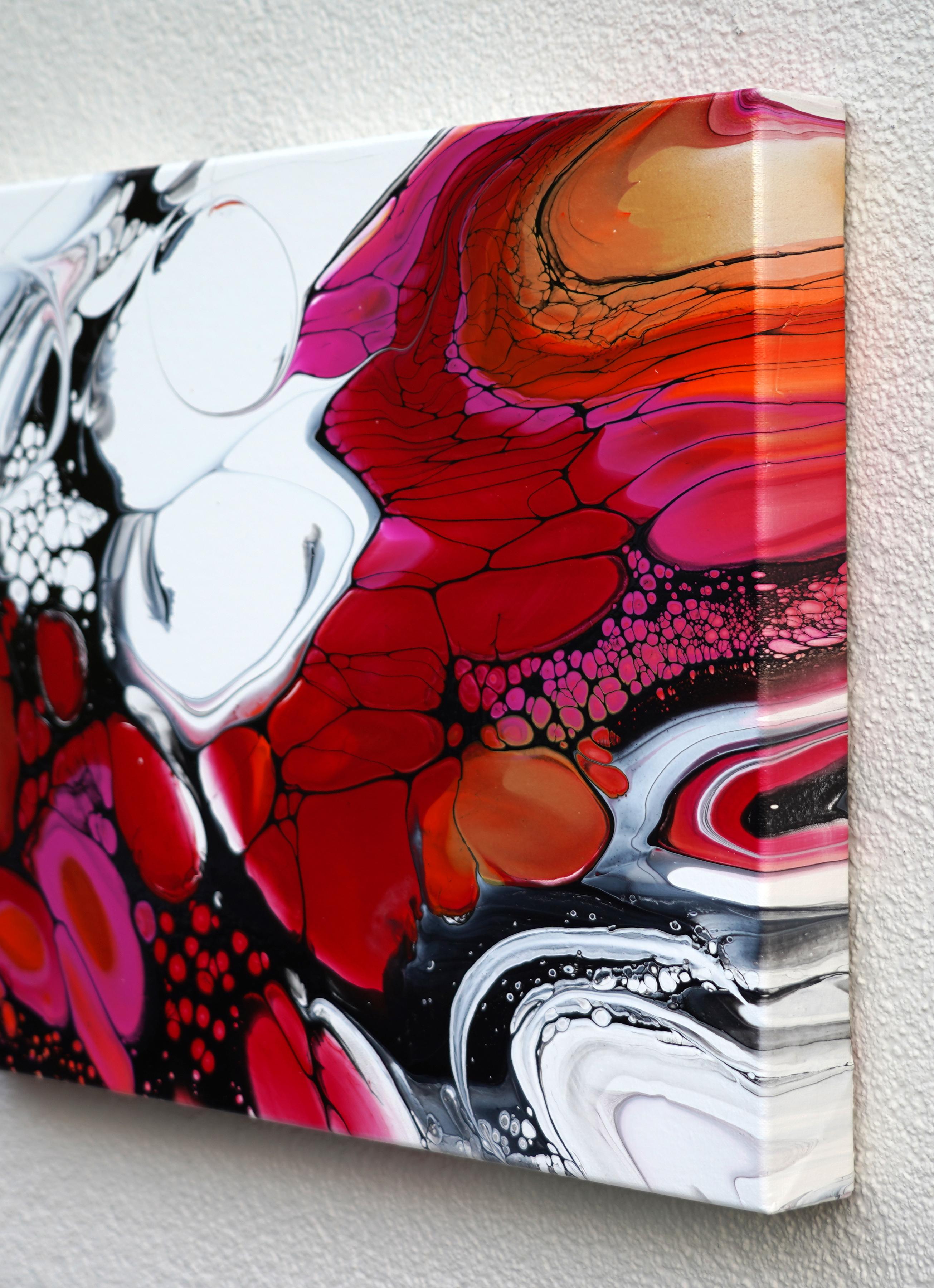 Anello intorno, pittura astratta - Painting di Linda McCord