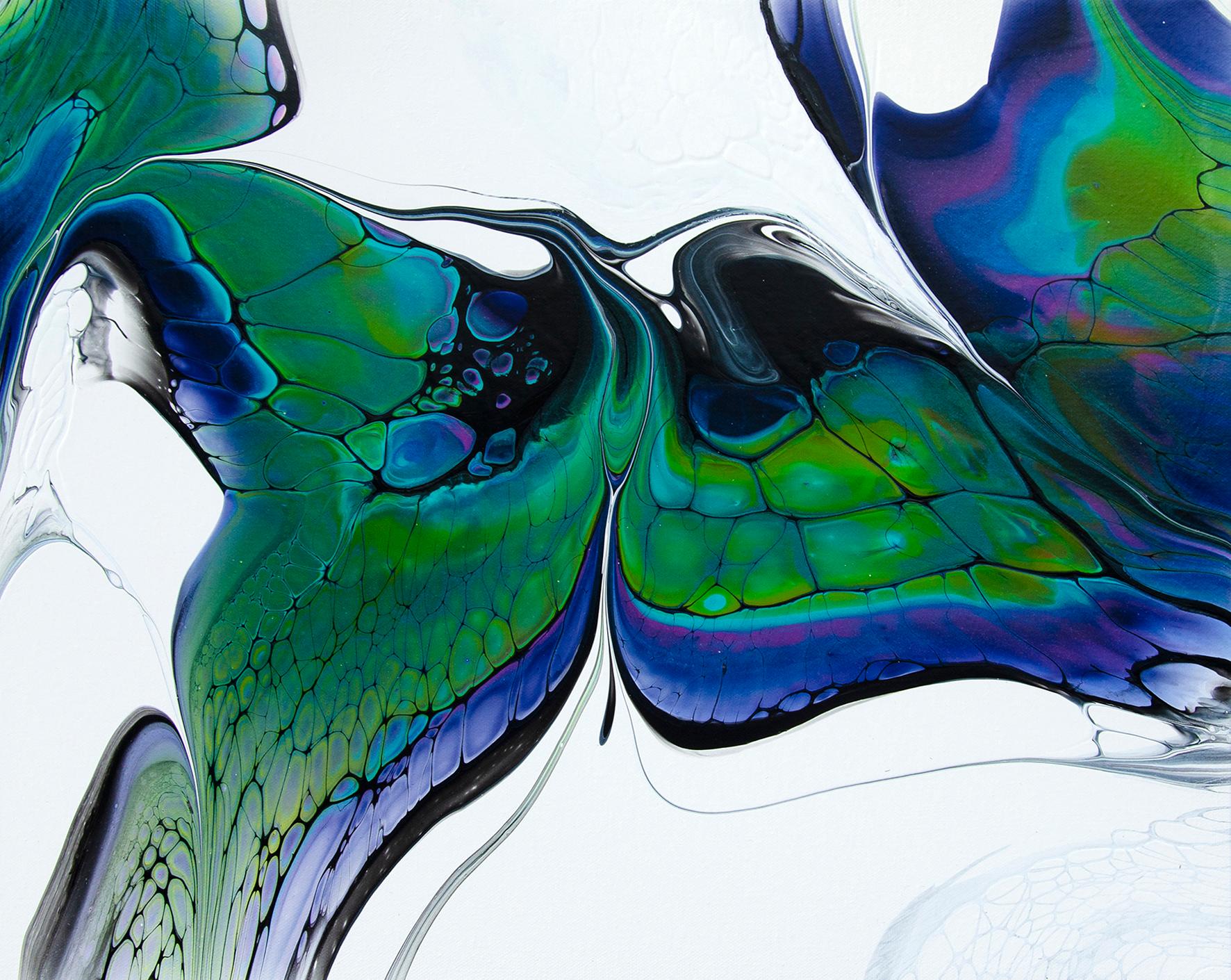 Sound of Wings, peinture abstraite