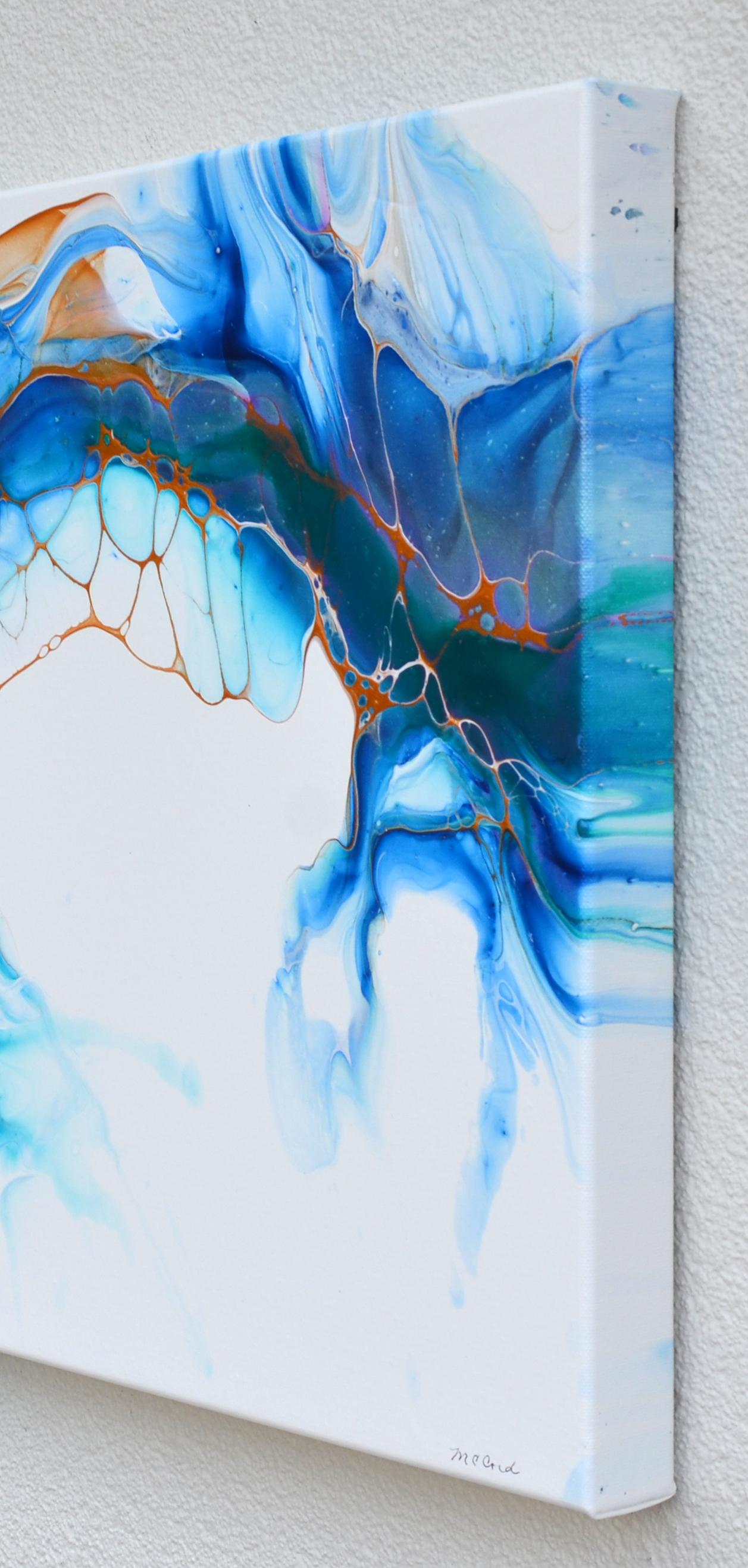 Der Eingang, Abstrakte Malerei – Painting von Linda McCord