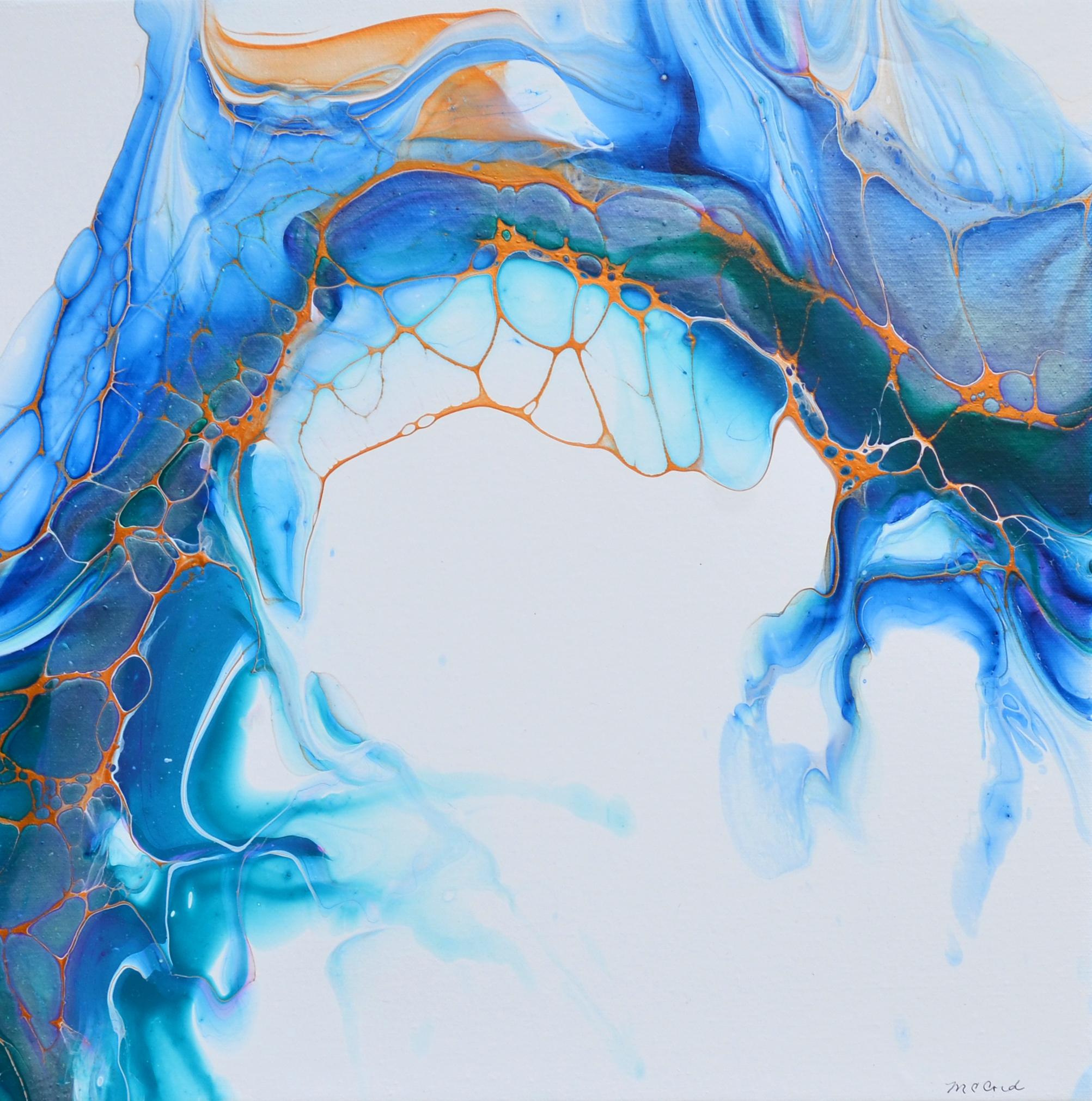 Linda McCord Abstract Painting – Der Eingang, Abstrakte Malerei