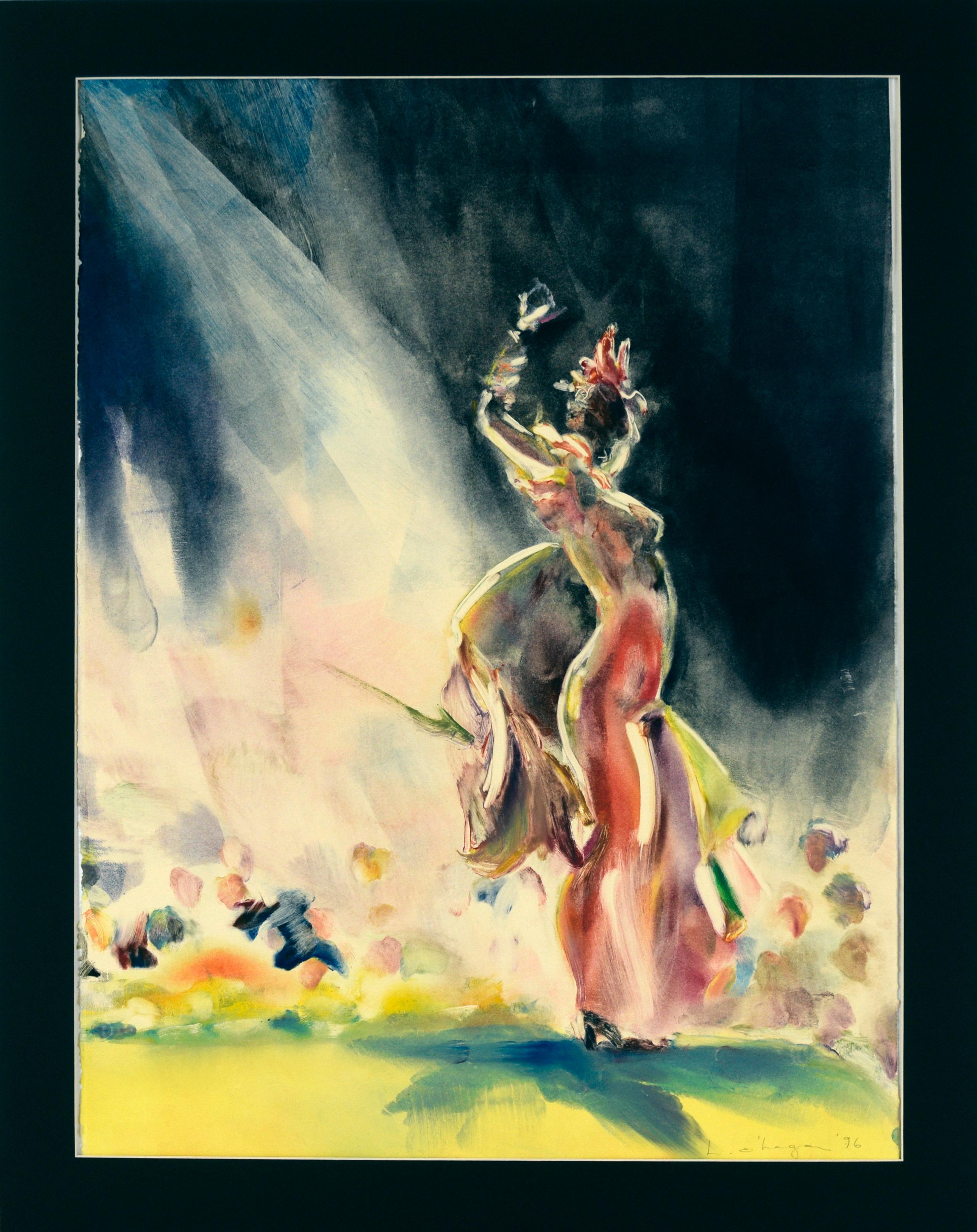 "Capricho" Original Impressionist Monotype